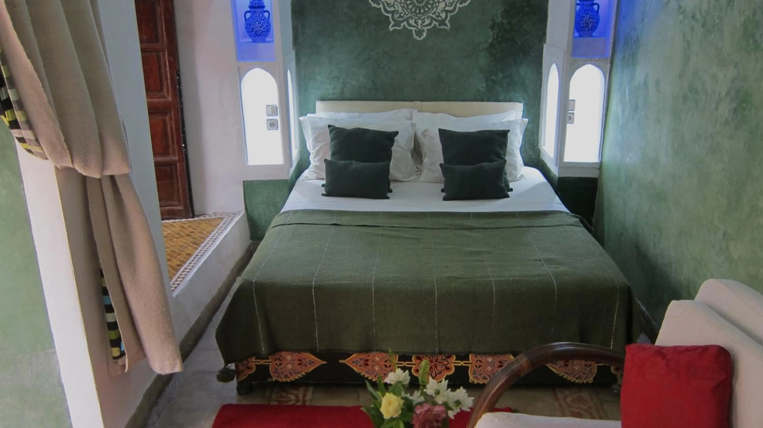 Bed in Riad Maizie