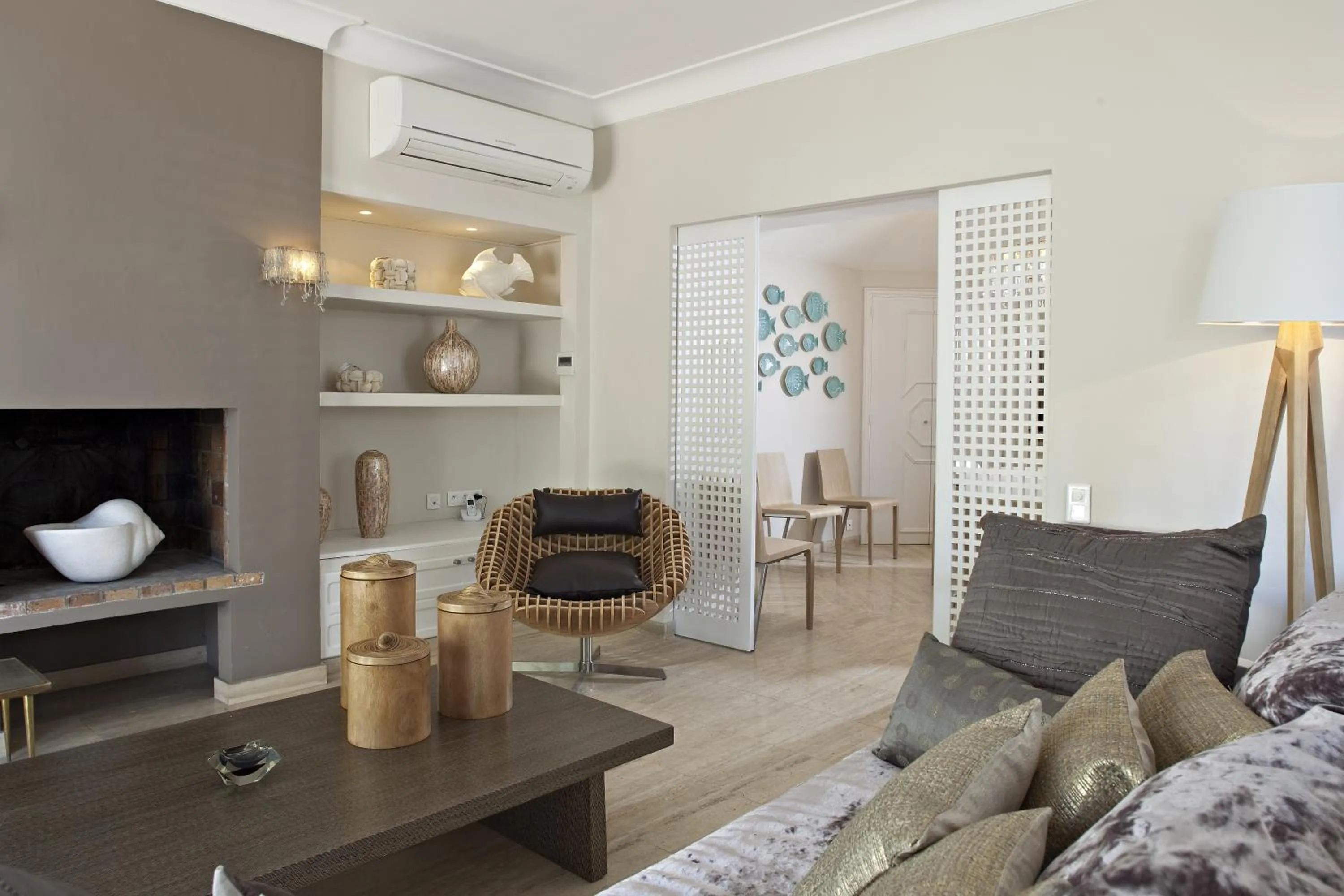 Living room in Hotel des Lices