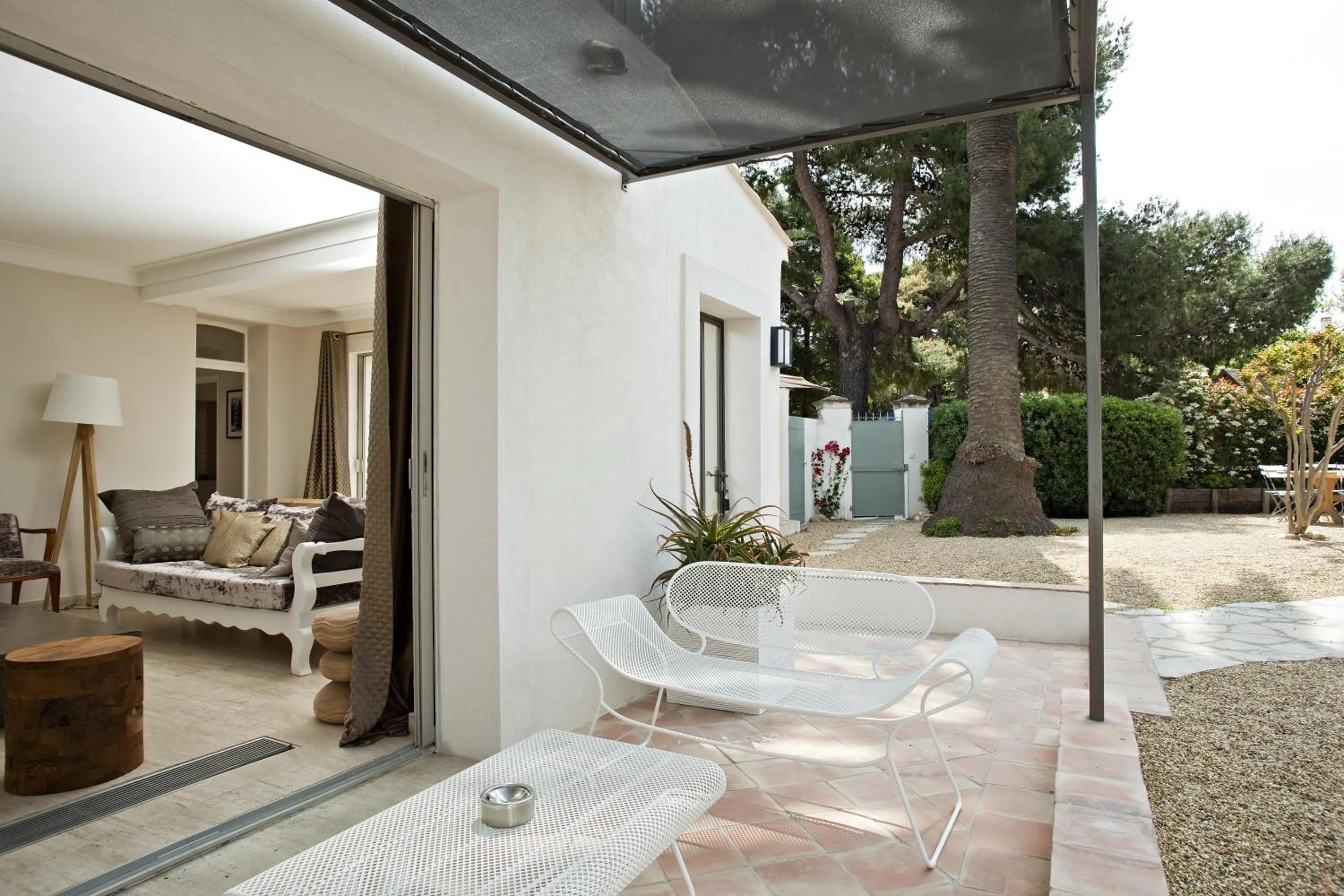 Patio in Hotel des Lices