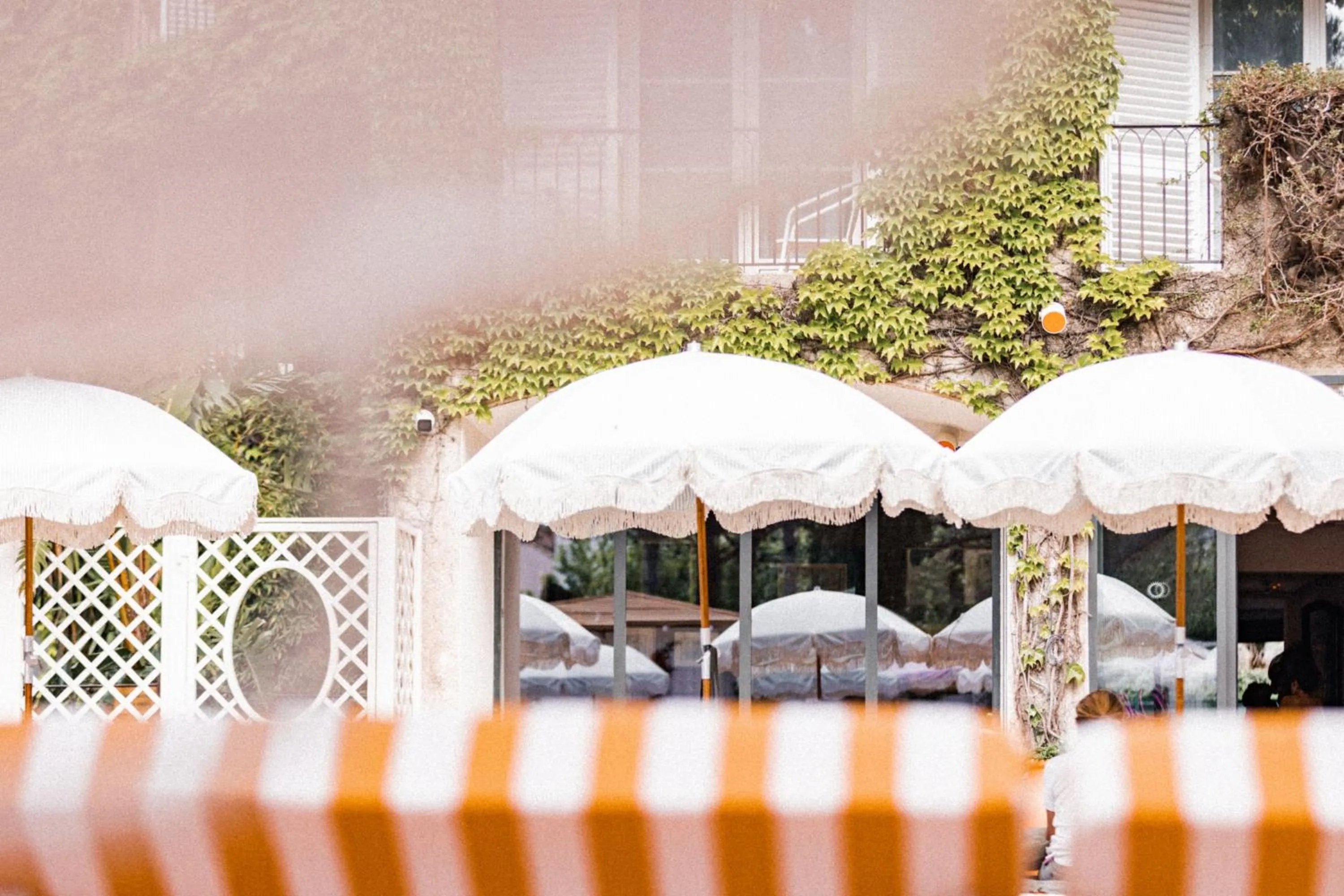 Patio in Hotel des Lices
