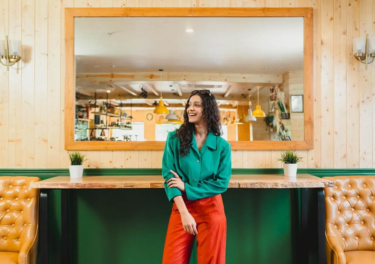 Lobby or reception in Bloom Boutique l Rishikesh Hills