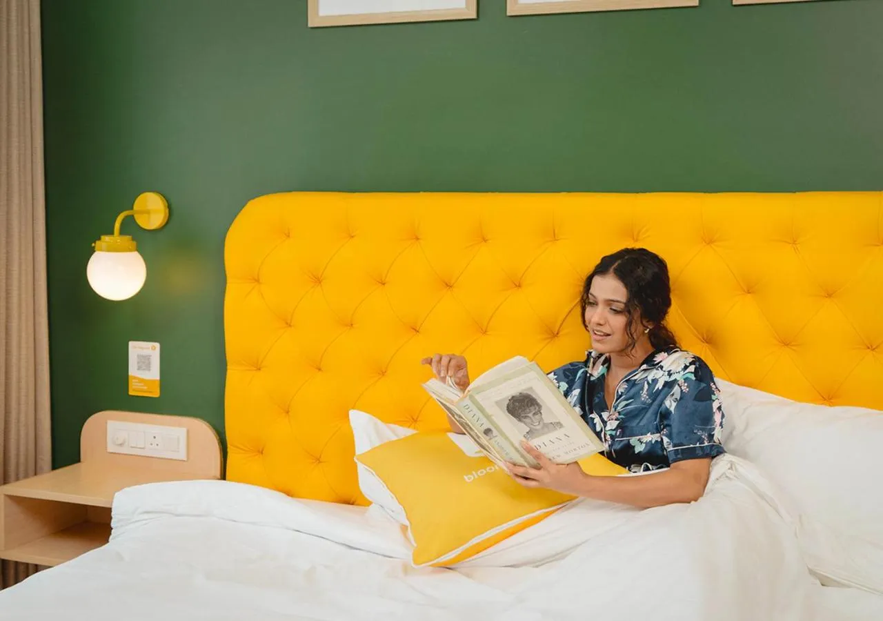 Living room, Bed in Bloom Boutique l Rishikesh Hills