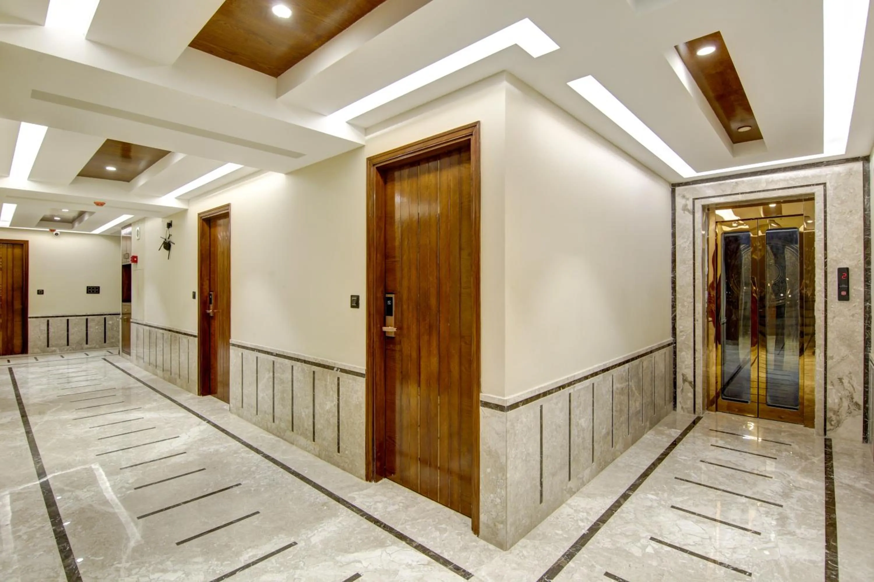 Floor plan in The Leena International-Near Connaught Place & New Delhi Railway Station