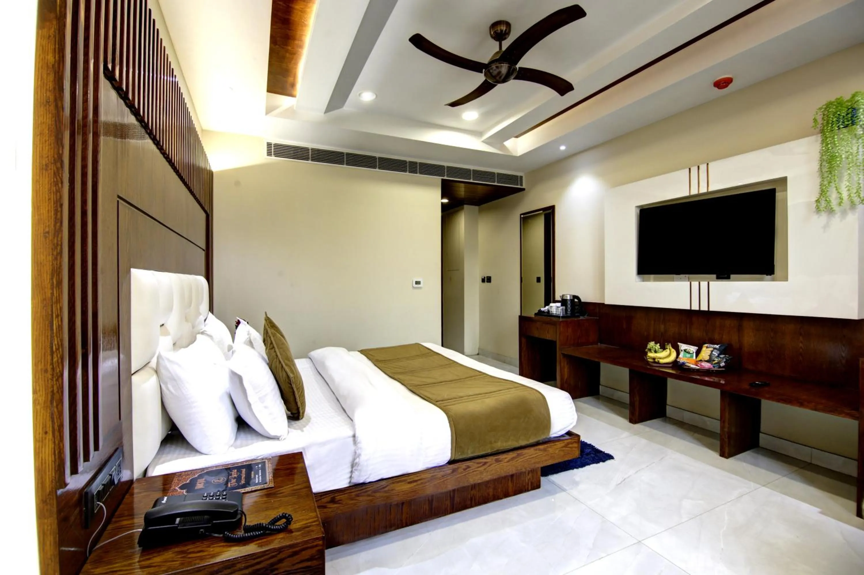 TV and multimedia, Bed in The Leena International-Near Connaught Place & New Delhi Railway Station
