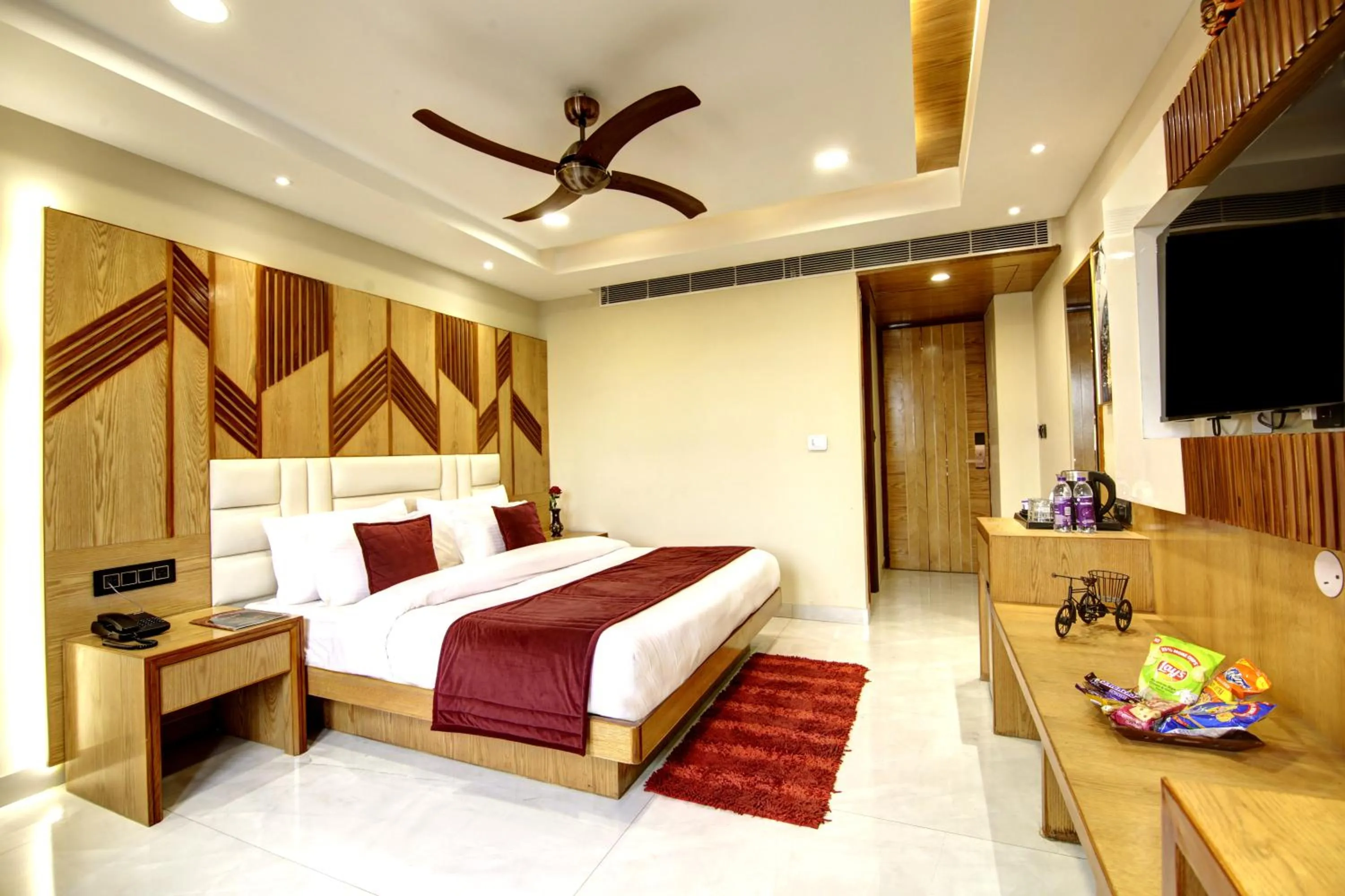 TV and multimedia, Bed in The Leena International-Near Connaught Place & New Delhi Railway Station