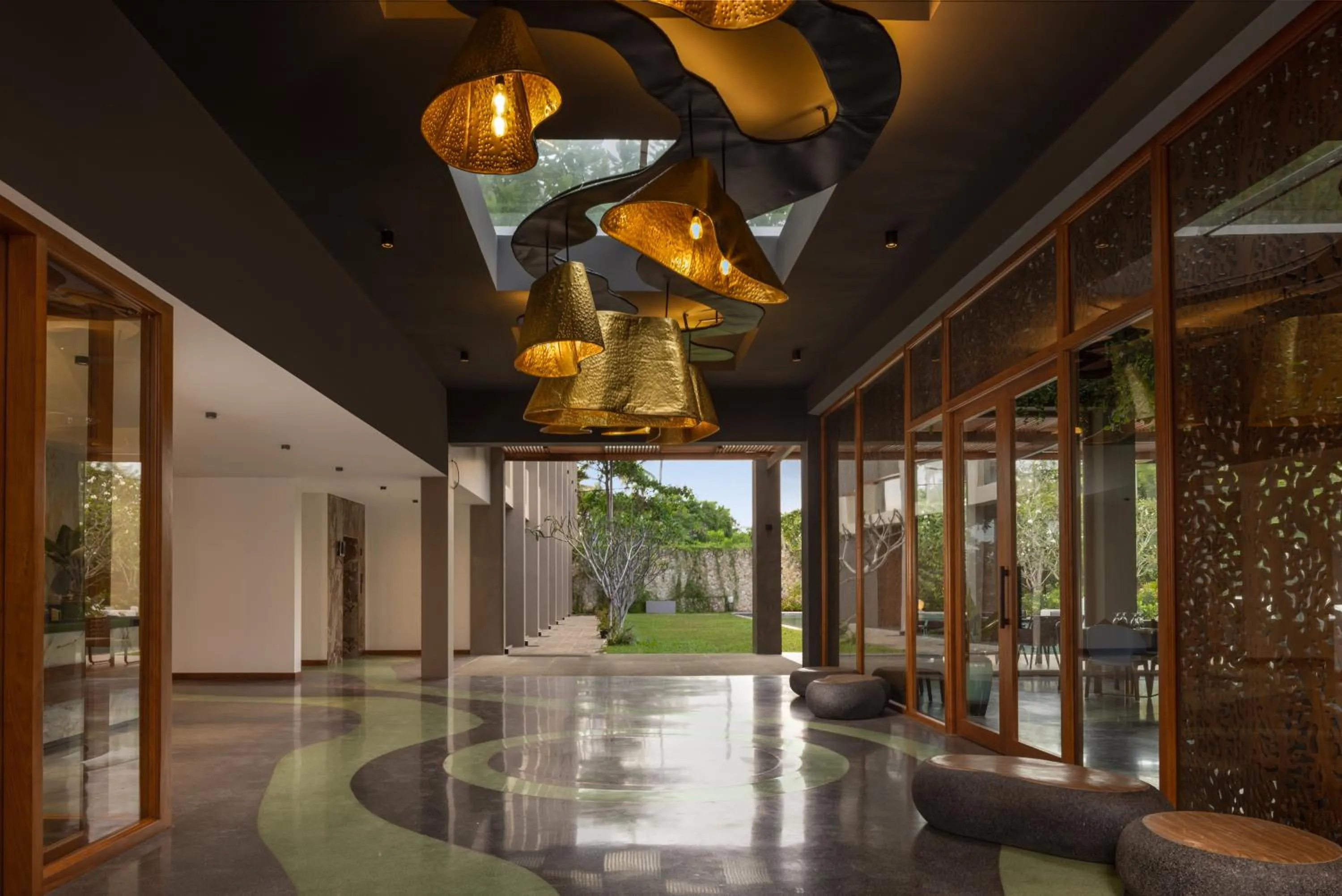 Lobby or reception in Hotel Ferola