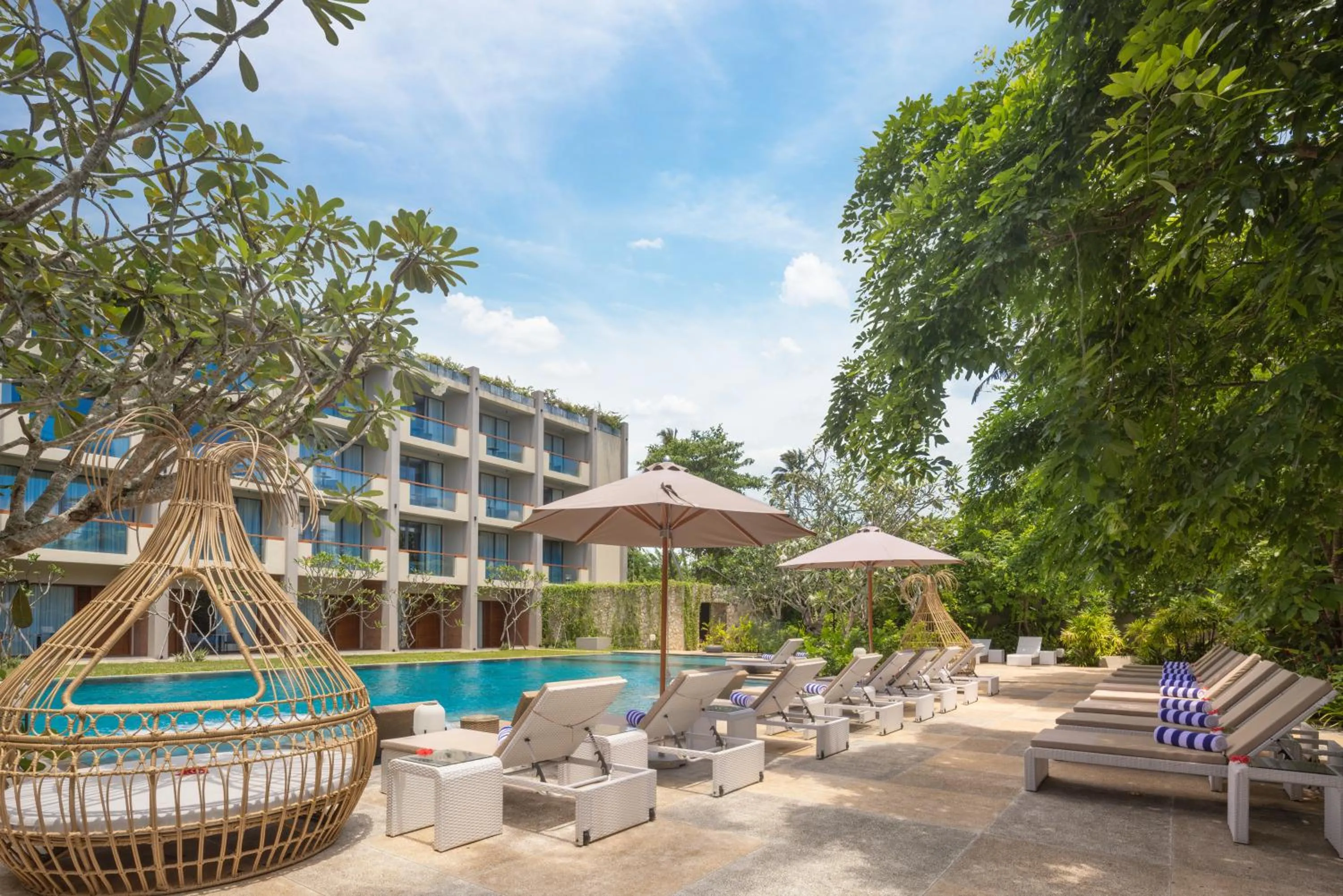 Swimming pool in Hotel Ferola