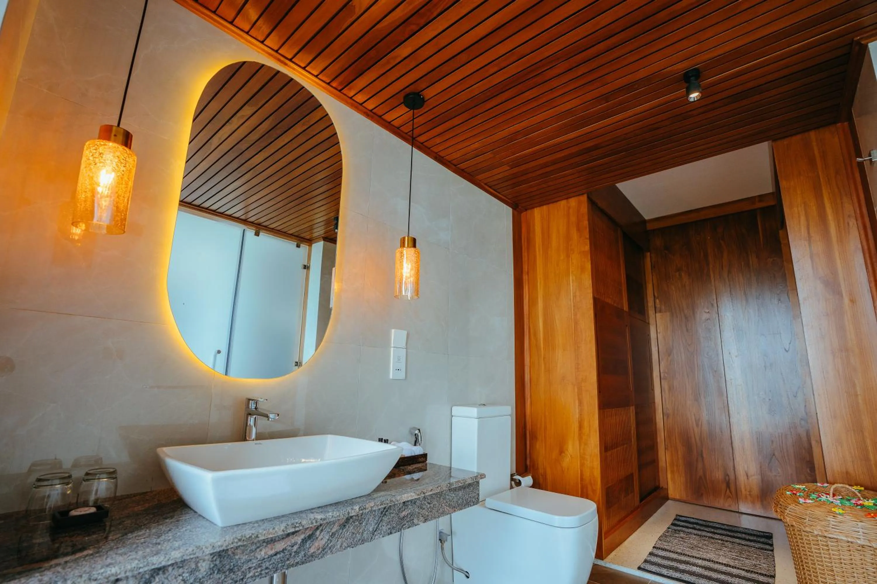 Bathroom in Hotel Ferola
