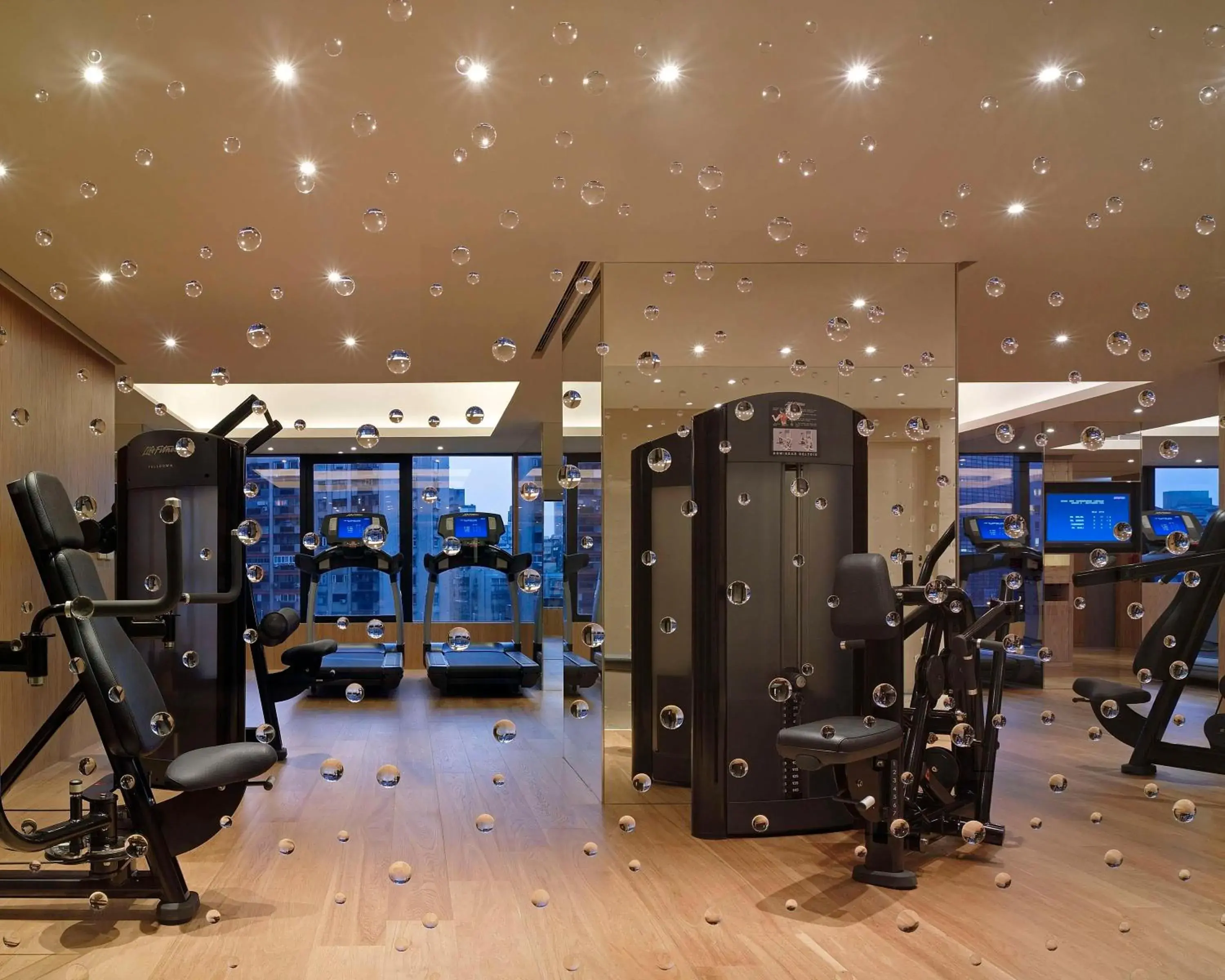 Fitness centre/facilities in Grand Hyatt Taipei Fitness centre/facilities in Grand Hyatt Taipei
