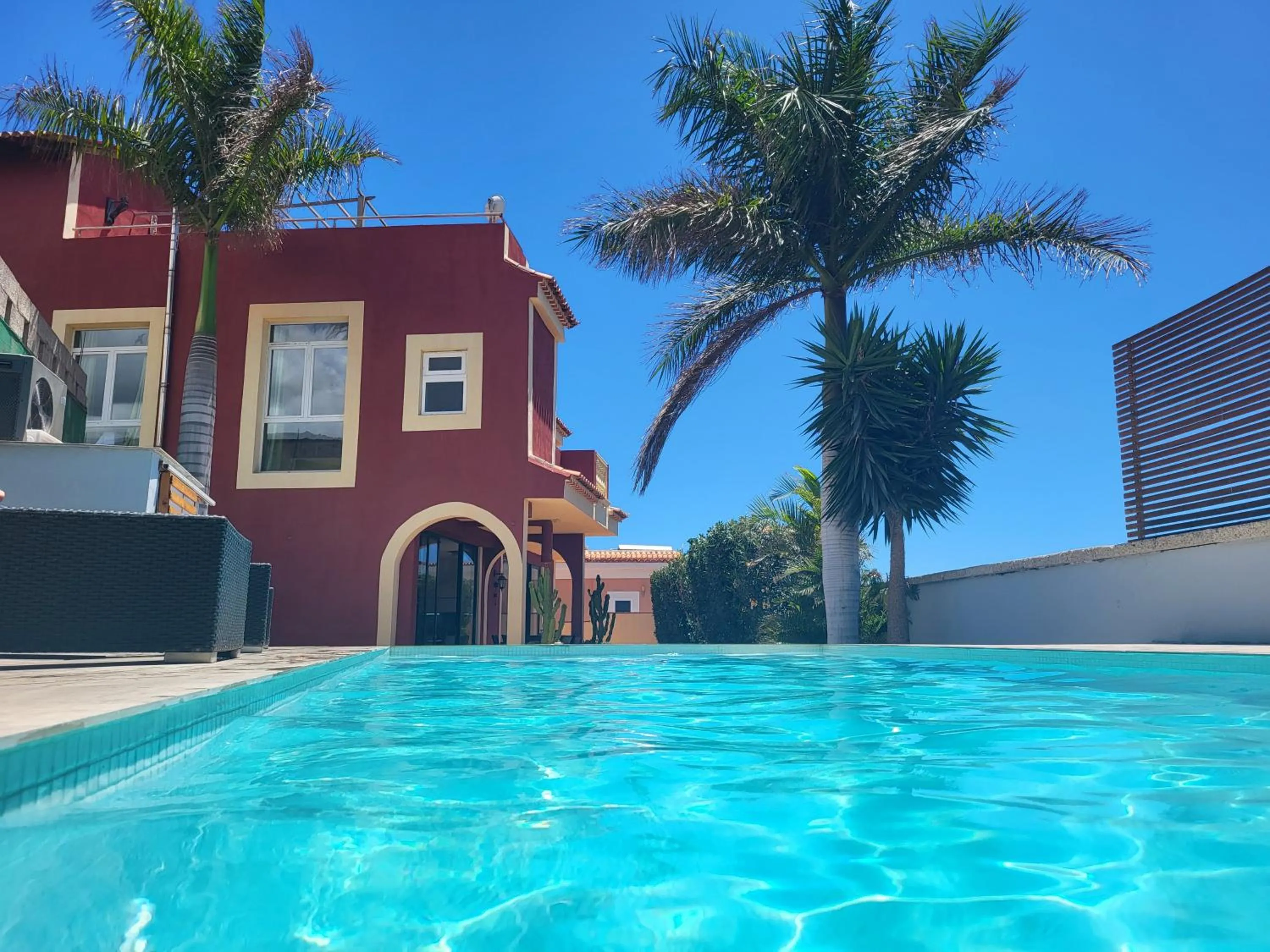Pool view in Casa Viera