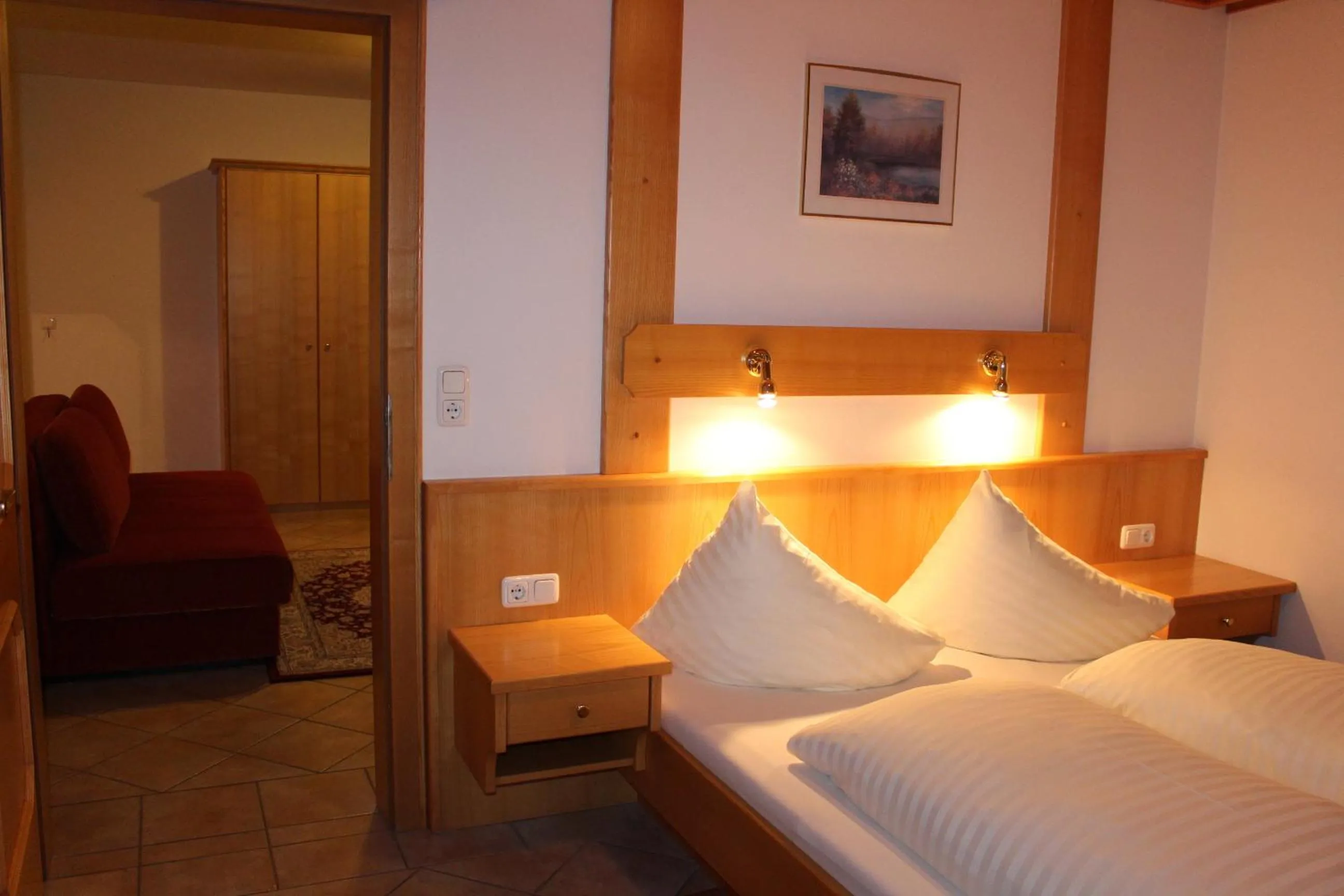 Bedroom, Bed in Familie Meilinger - Werfenweng Ferienappartements