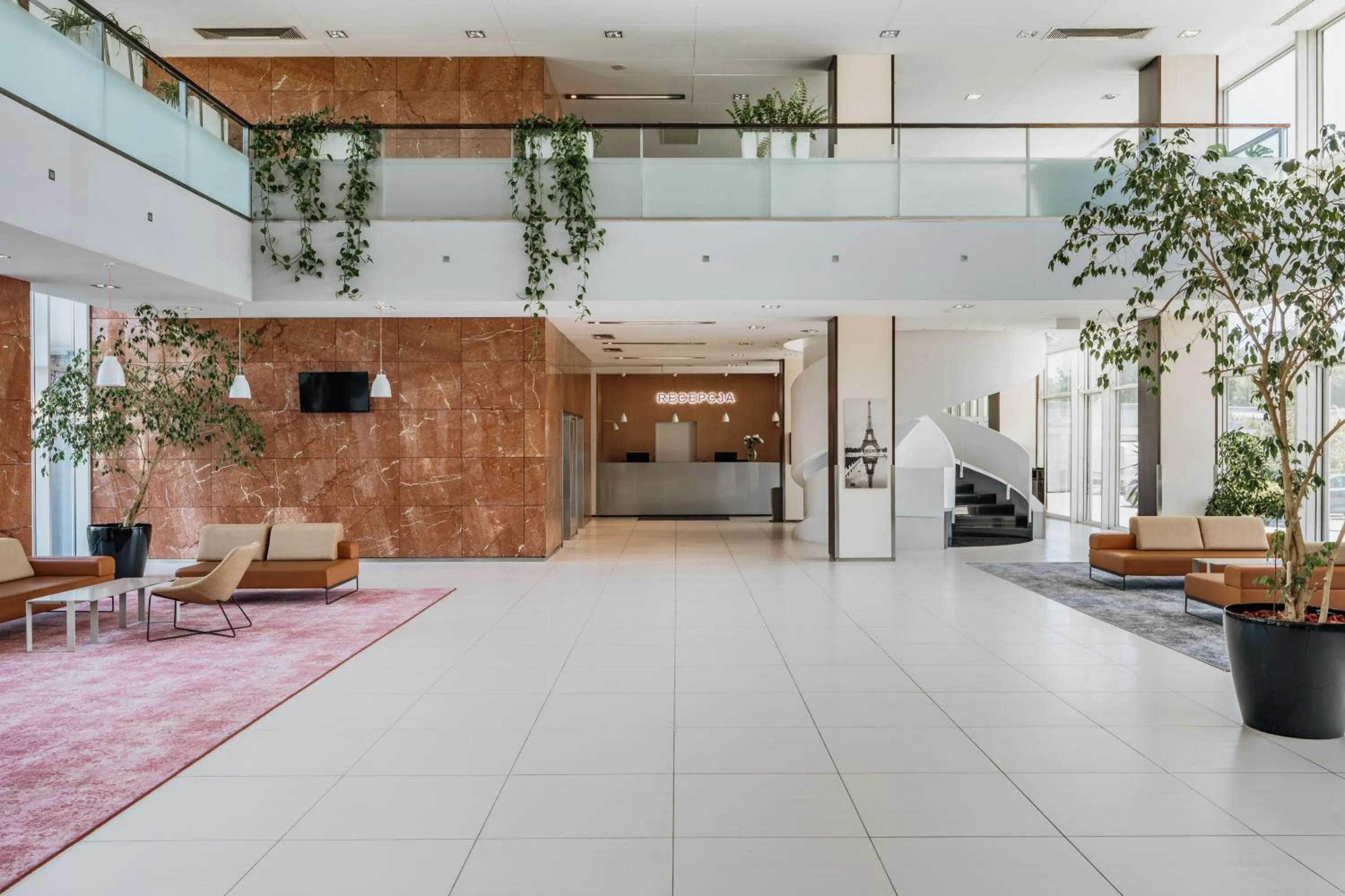 Lobby or reception in Premier Kraków Hotel