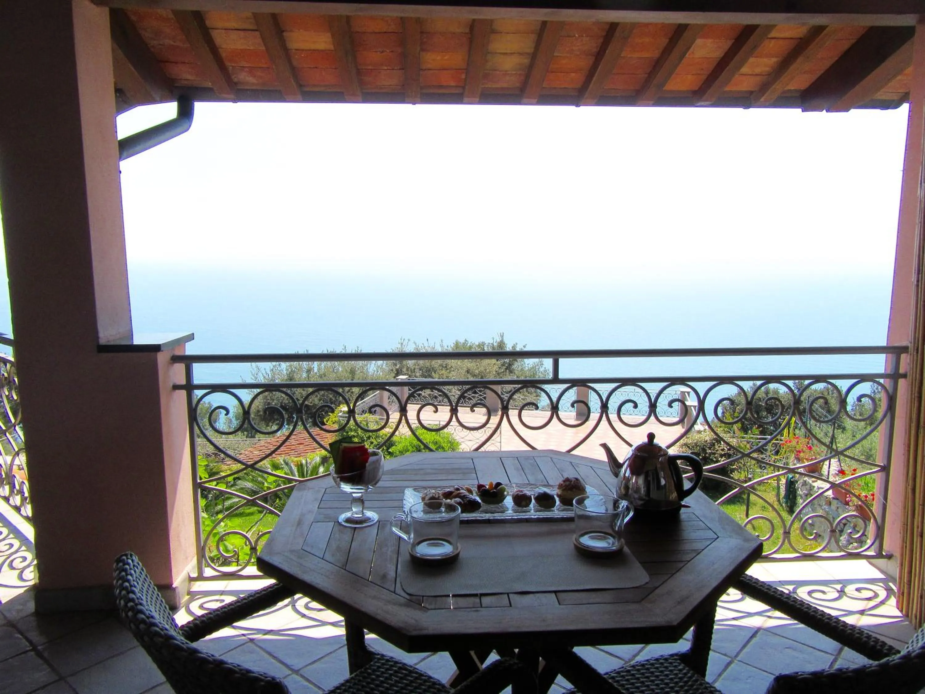 Balcony/Terrace in B&B Le Palme
