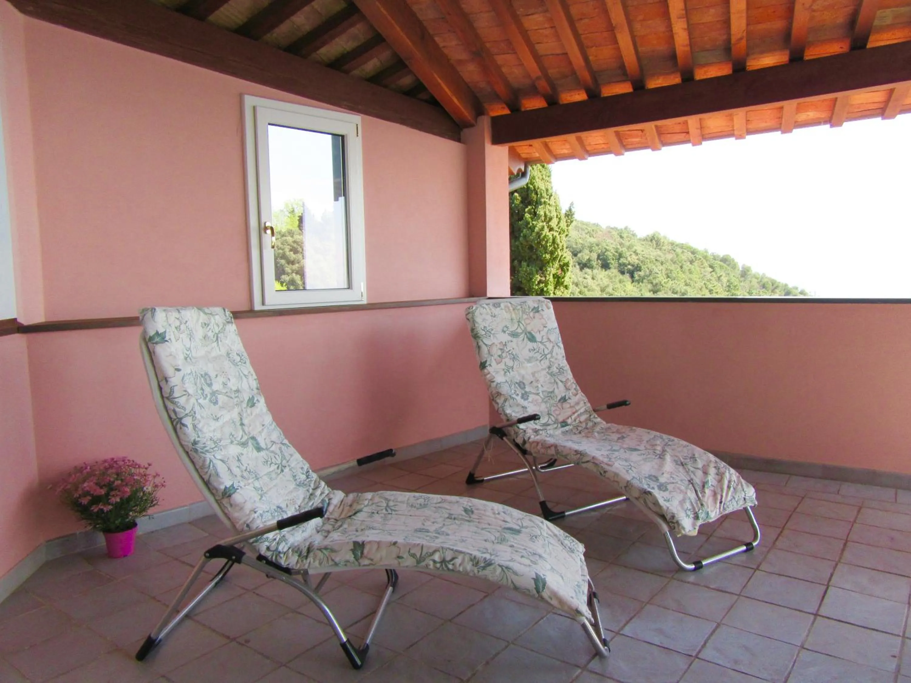 Balcony/Terrace in B&B Le Palme