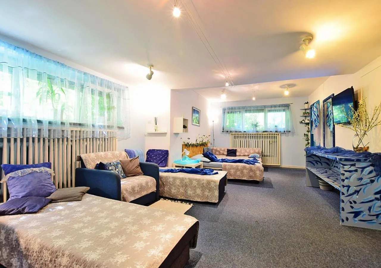 Bed, Seating Area in Dom Tu i Teraz