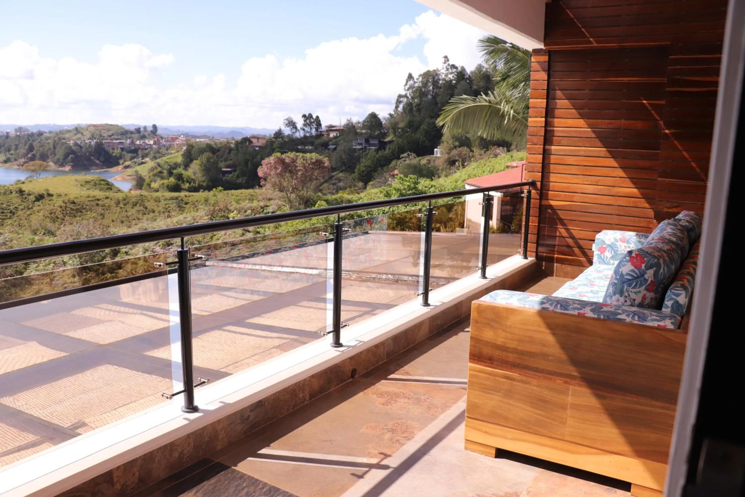 Natural landscape in EL NiDO HOTEL GUATAPE