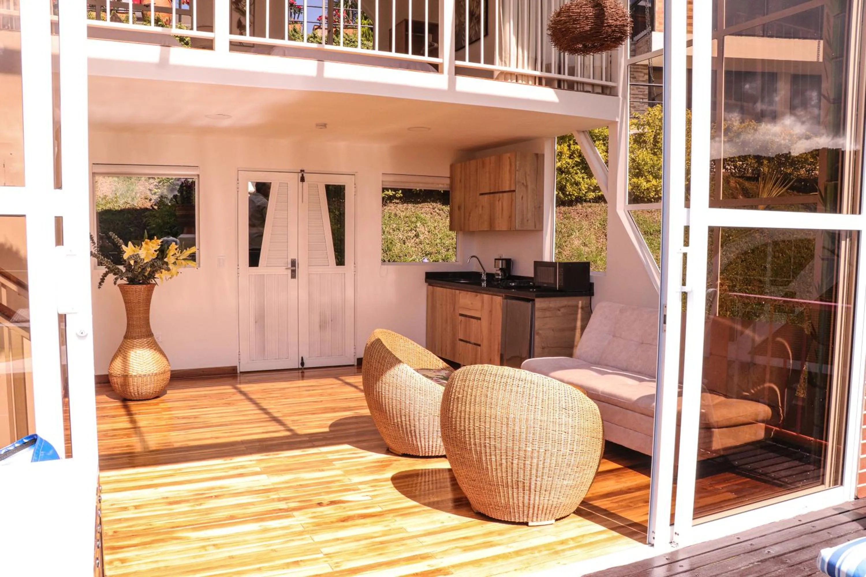 Kitchen or kitchenette in EL NiDO HOTEL GUATAPE