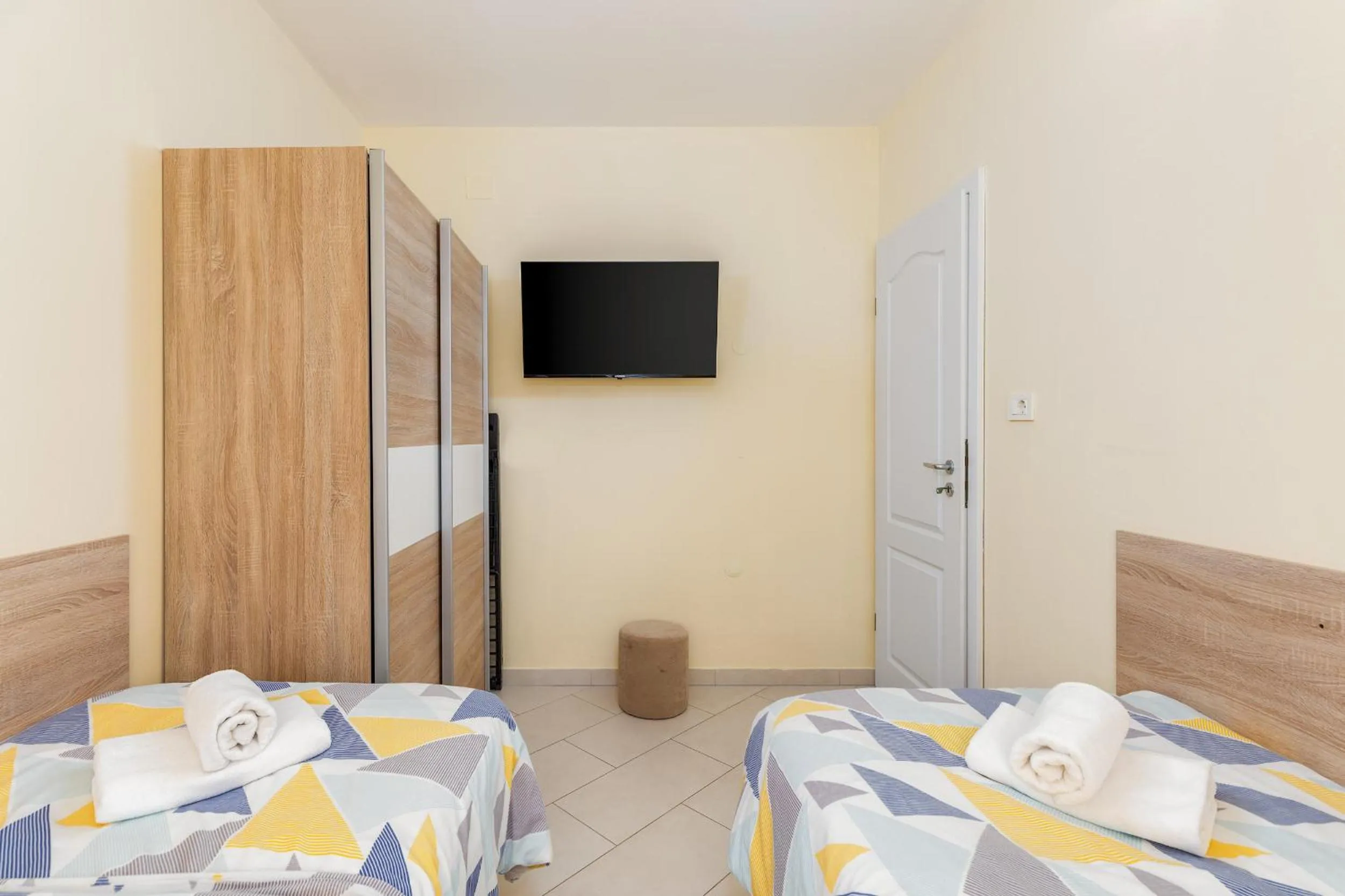 Bed in Apartments Ana-Maria