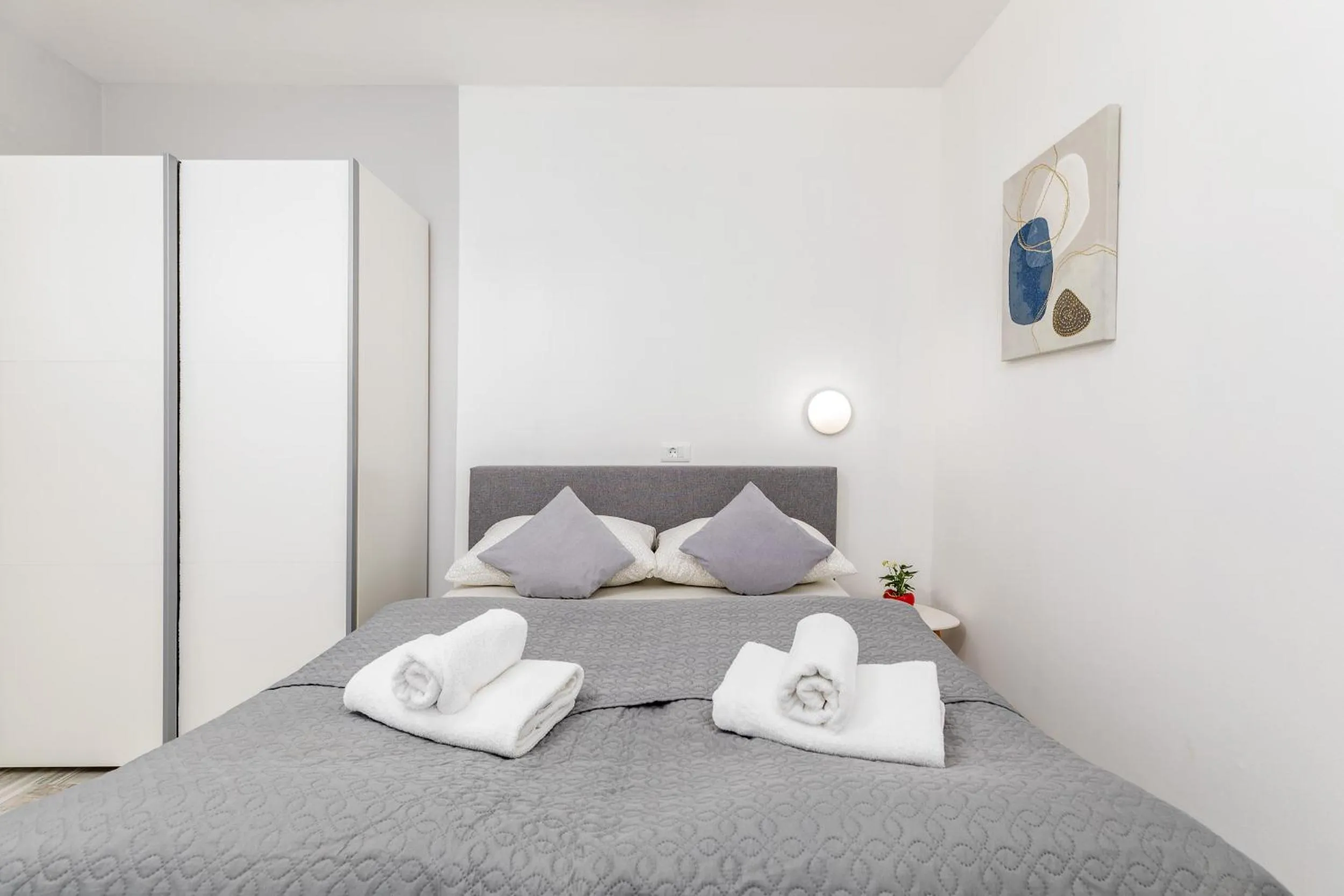 Bed in Apartments Ana-Maria