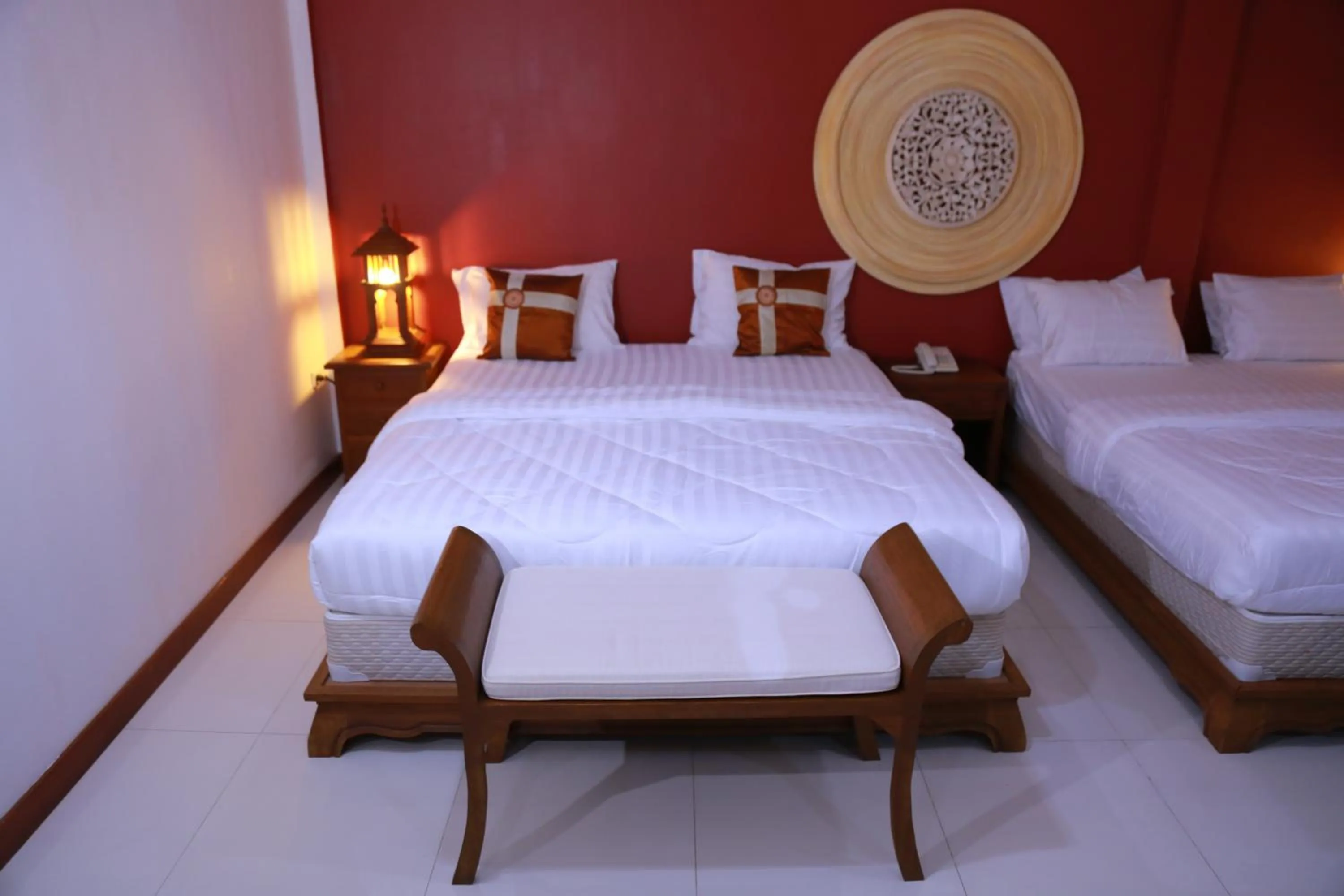 Photo of the whole room, Bed in UPAR Hotels Silom