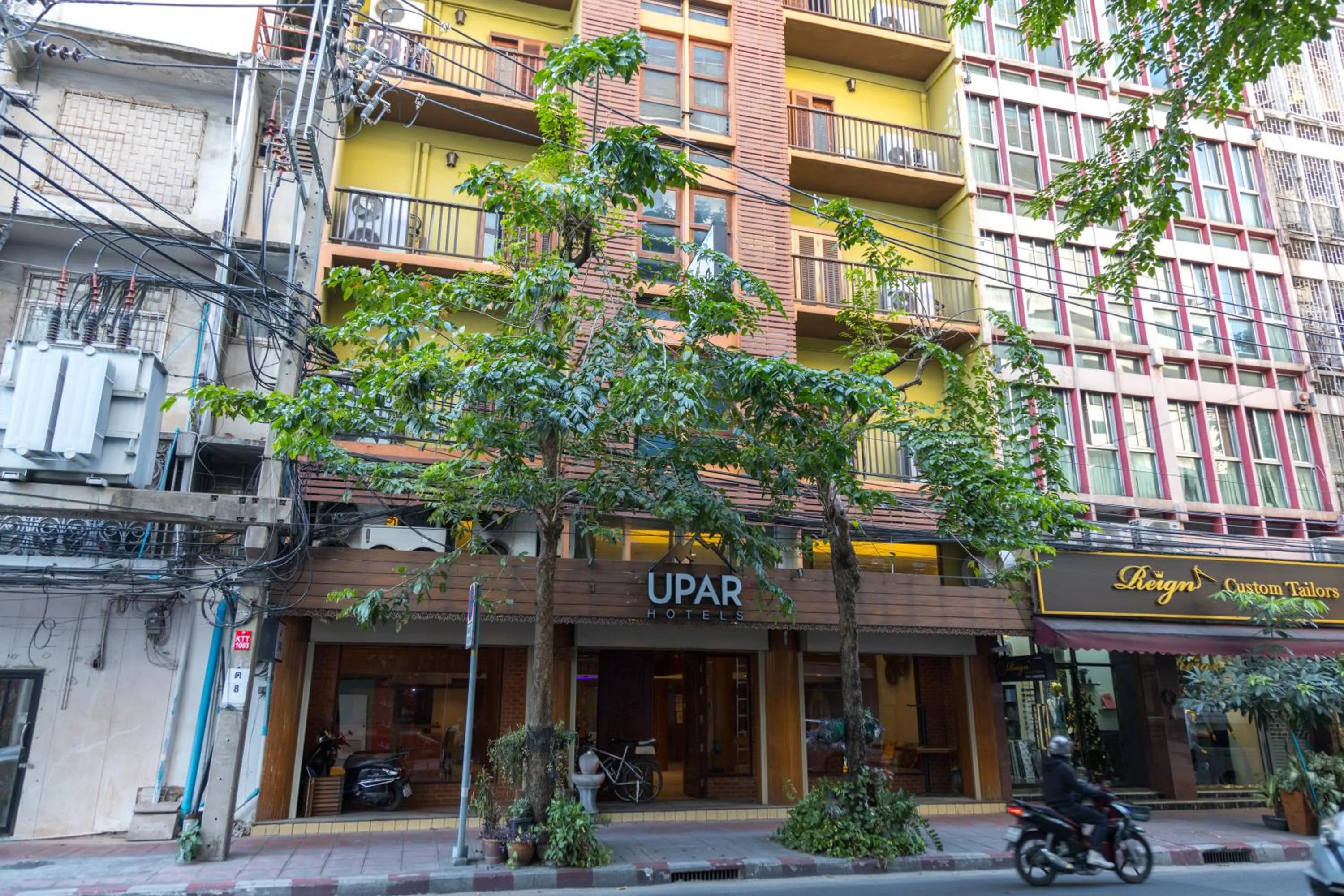 Property building in UPAR Hotels Silom