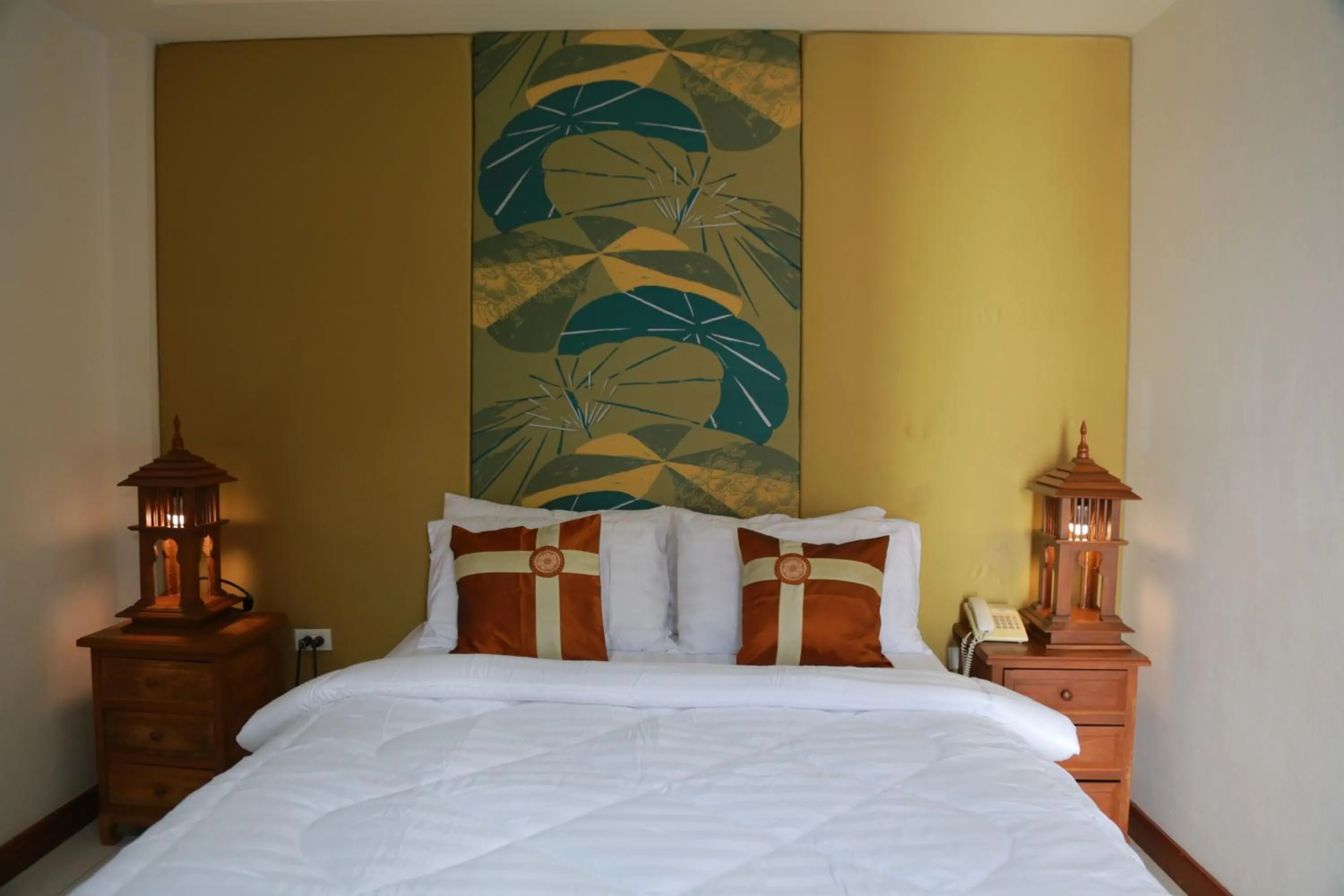 Bed in UPAR Hotels Silom