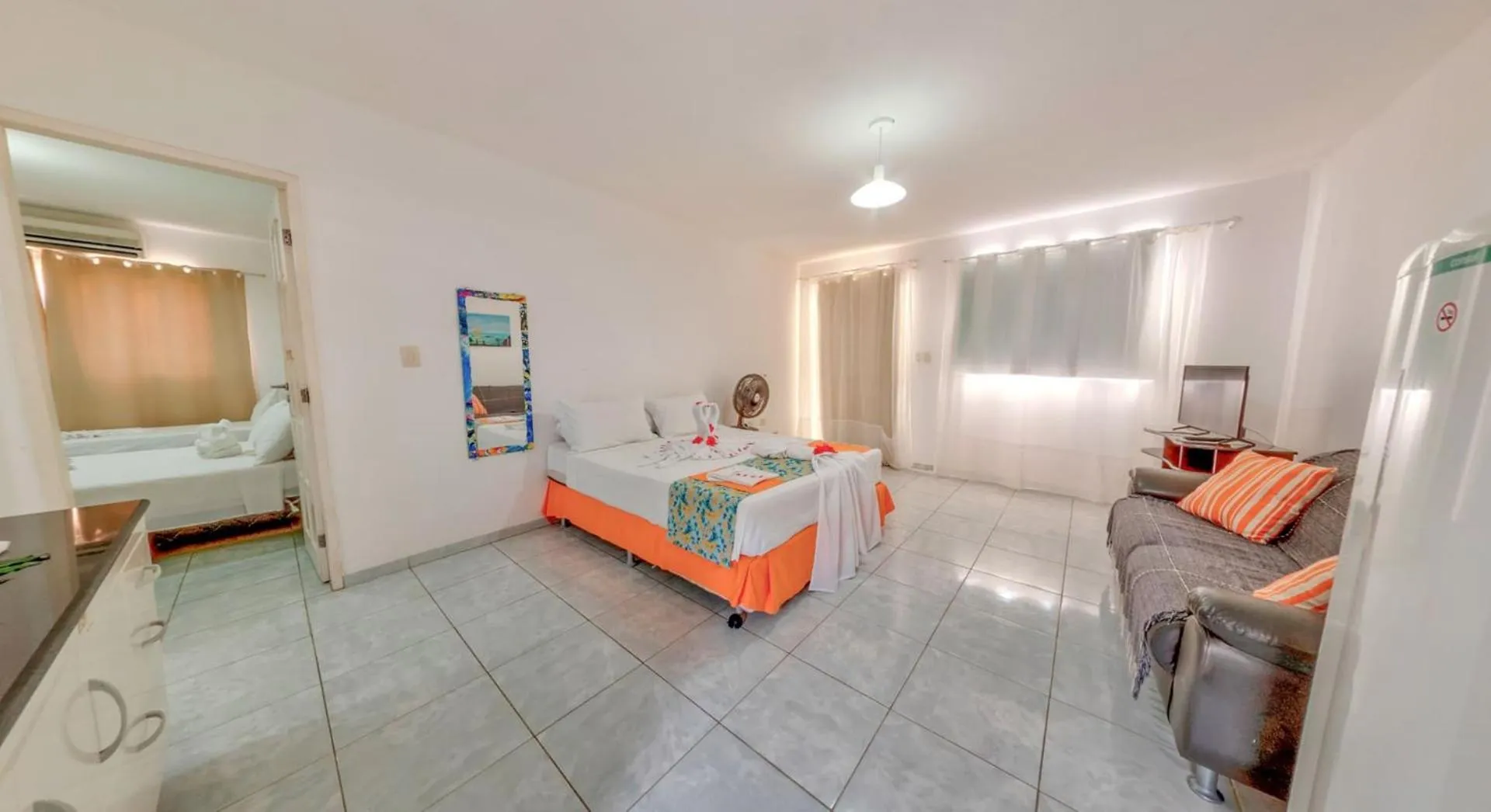 Photo of the whole room, Bed in Pousada Joia Rara