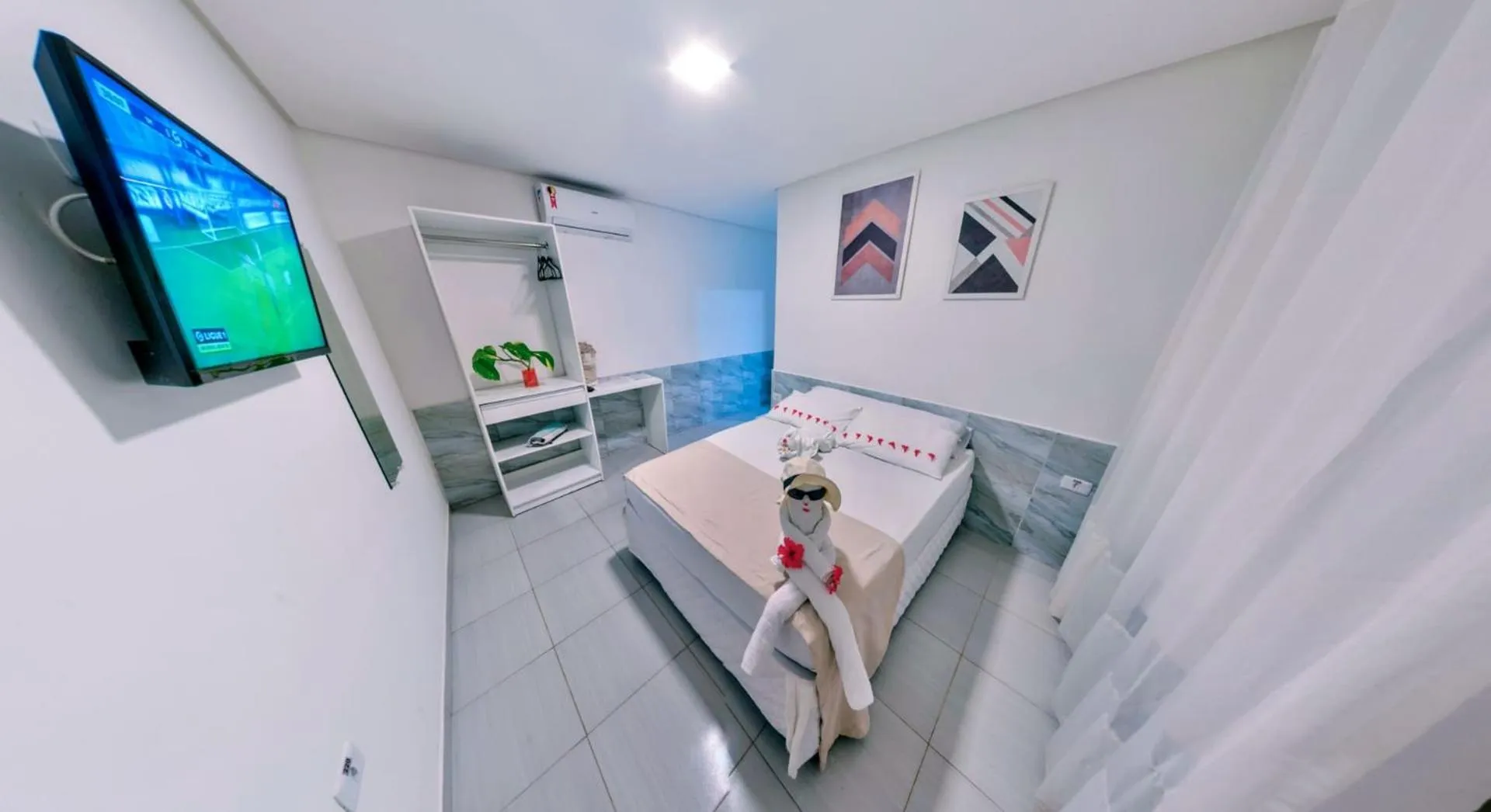 Photo of the whole room in Pousada Joia Rara