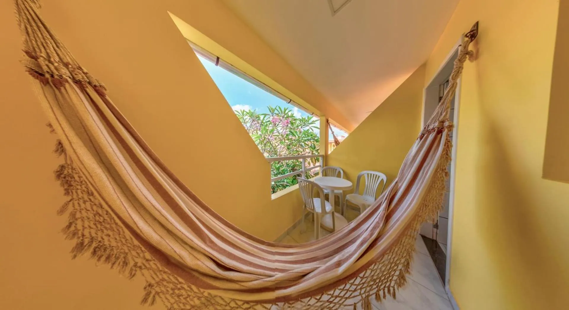 Balcony/Terrace in Pousada Joia Rara