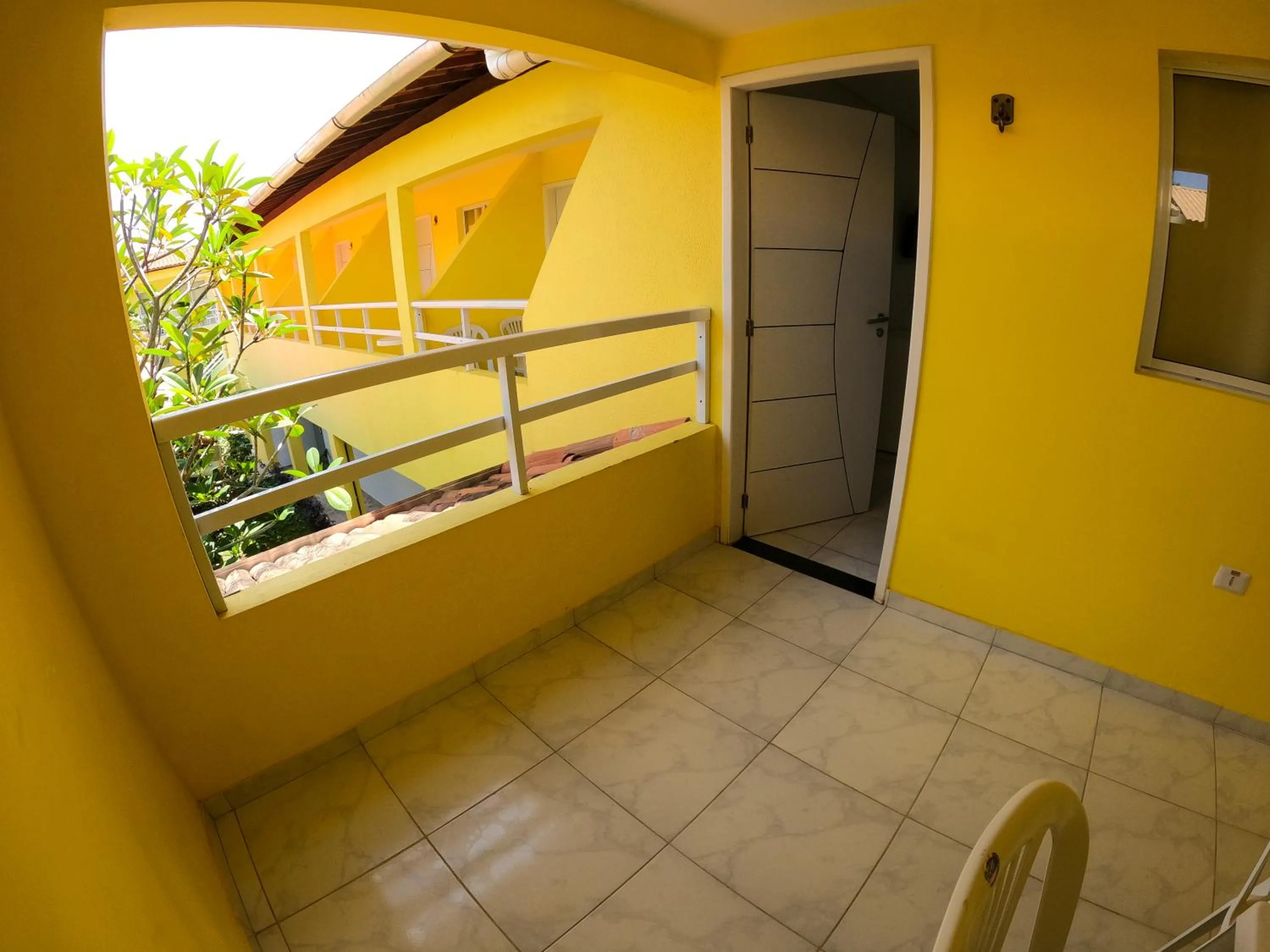 Balcony/Terrace in Pousada Joia Rara