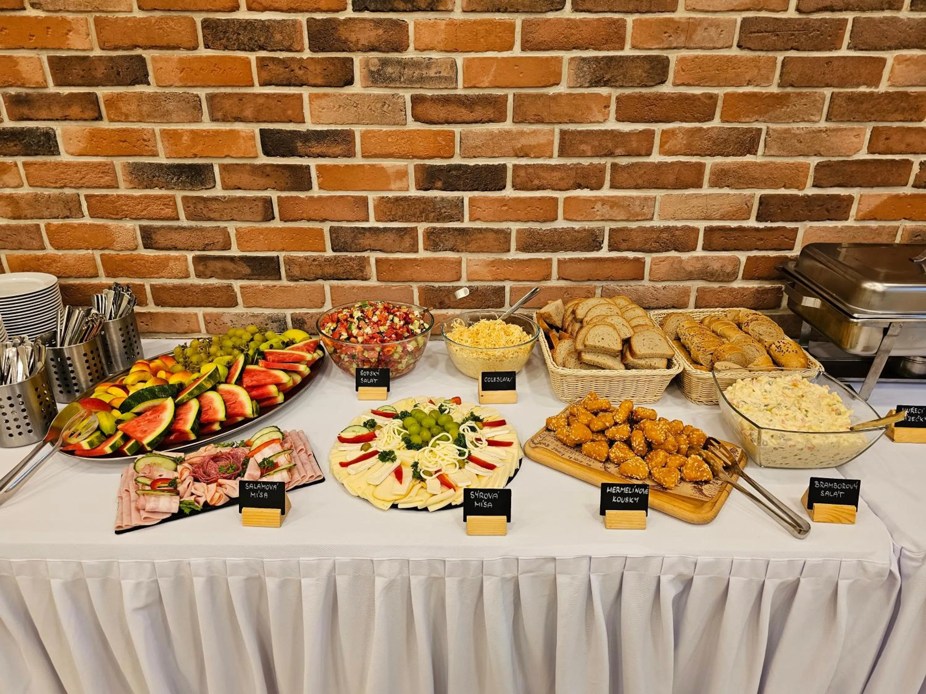 Food in Balónový hotel a pivovar Radešín