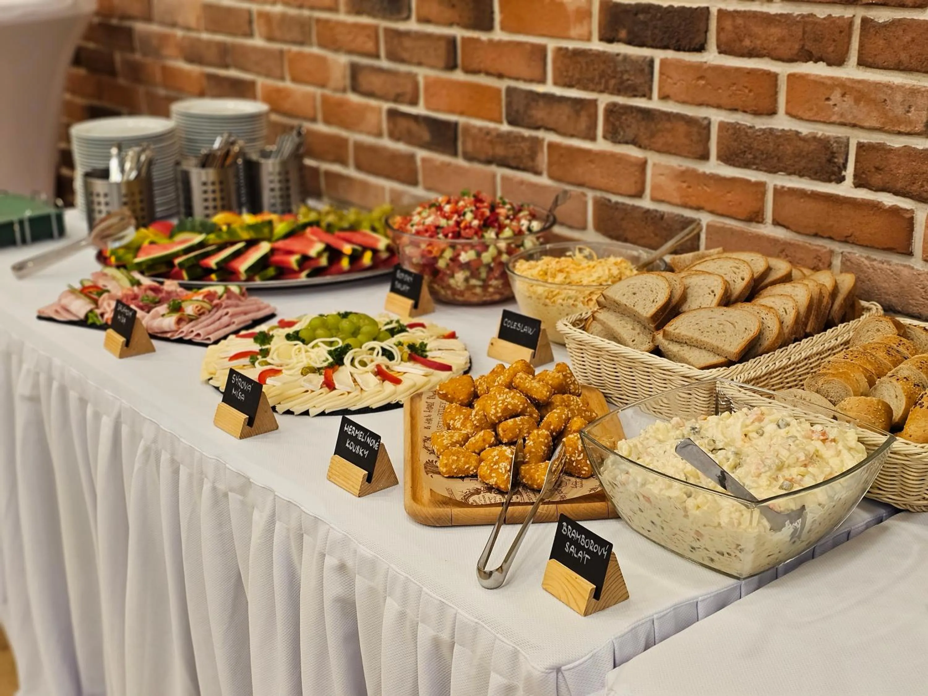 Food in Balónový hotel a pivovar Radešín