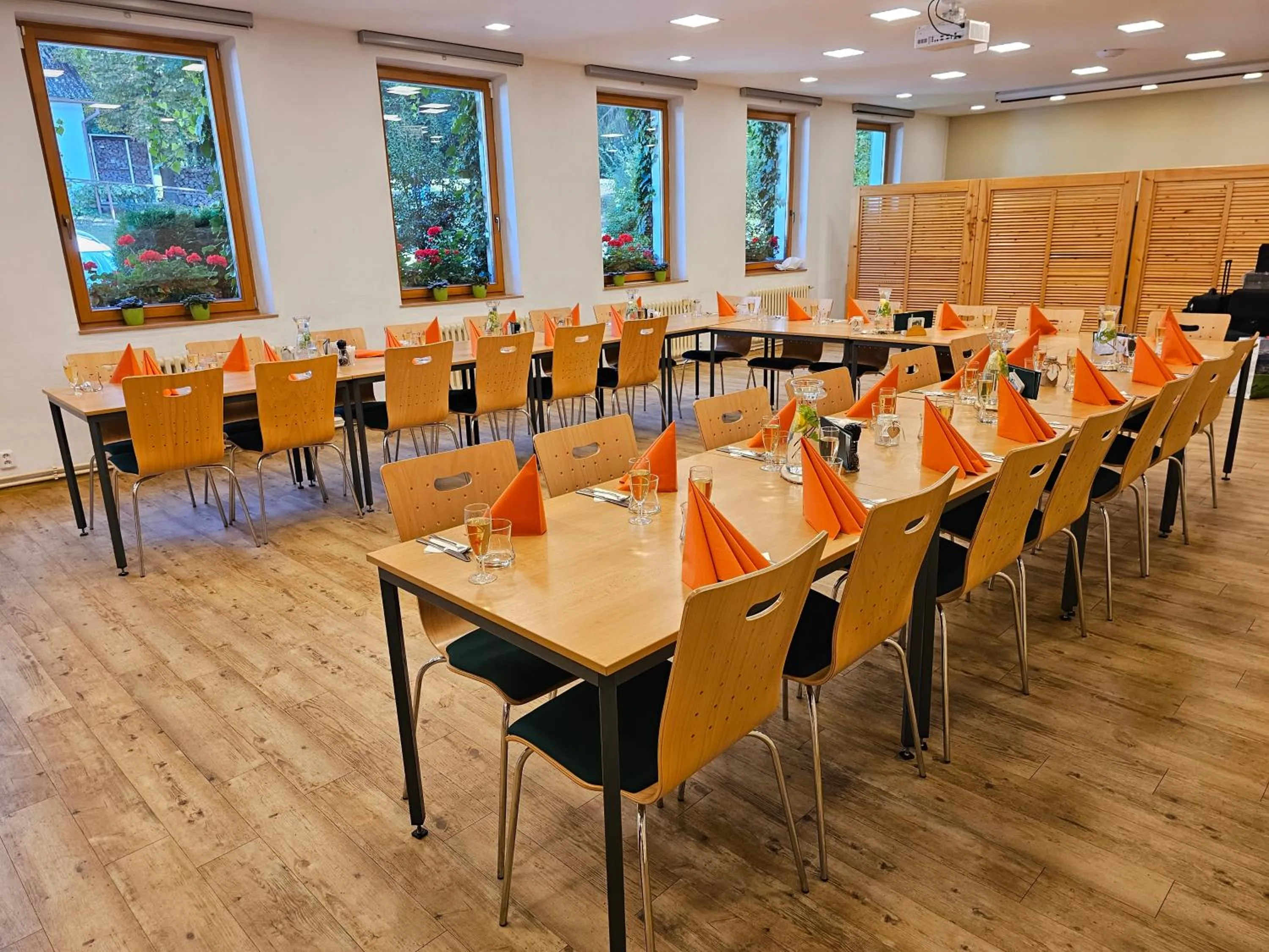 Meeting/conference room in Balónový hotel a pivovar Radešín