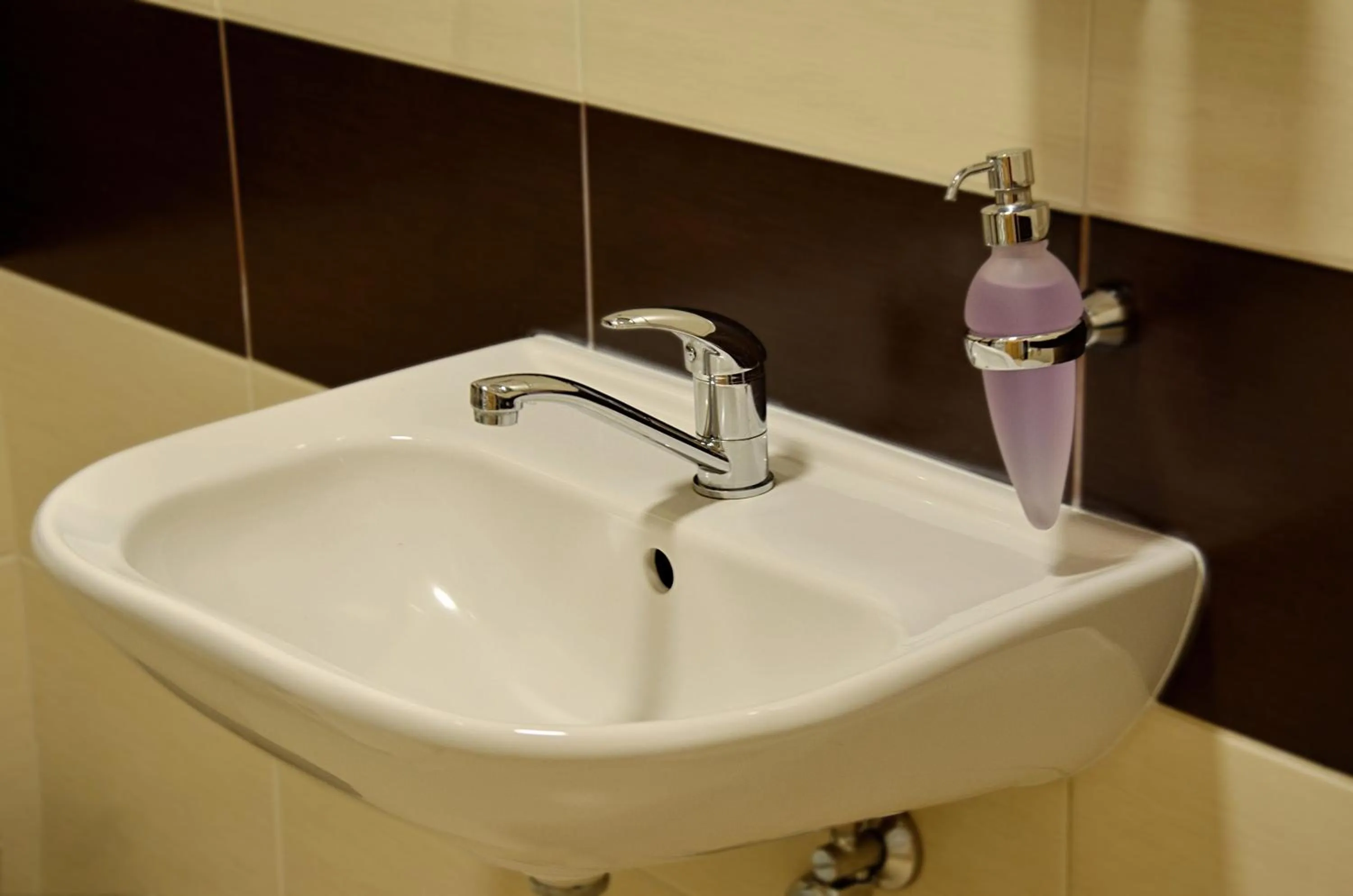 Bathroom in Balónový hotel a pivovar Radešín