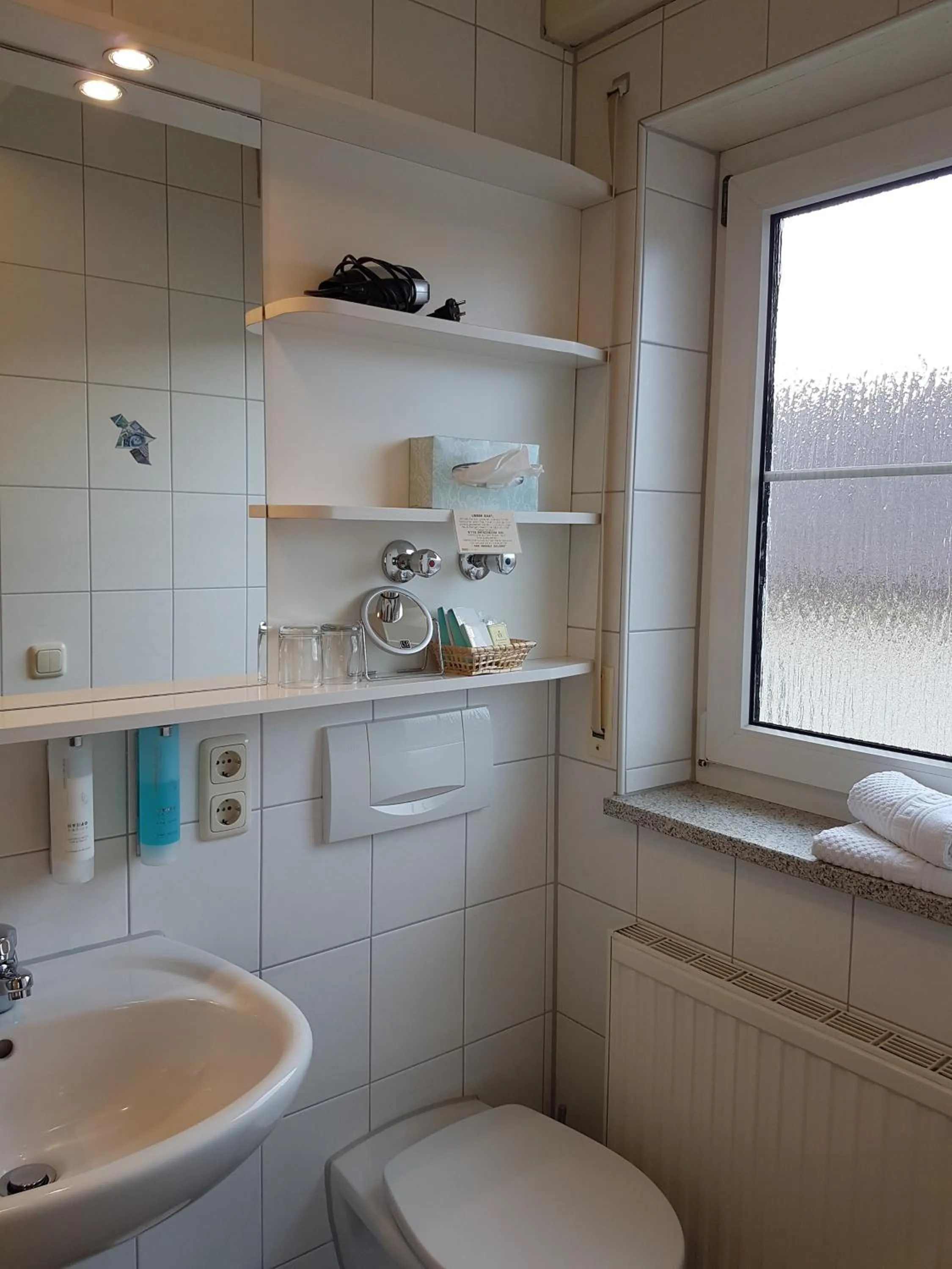 Toilet in Im Winkel Appartements und Zimmer