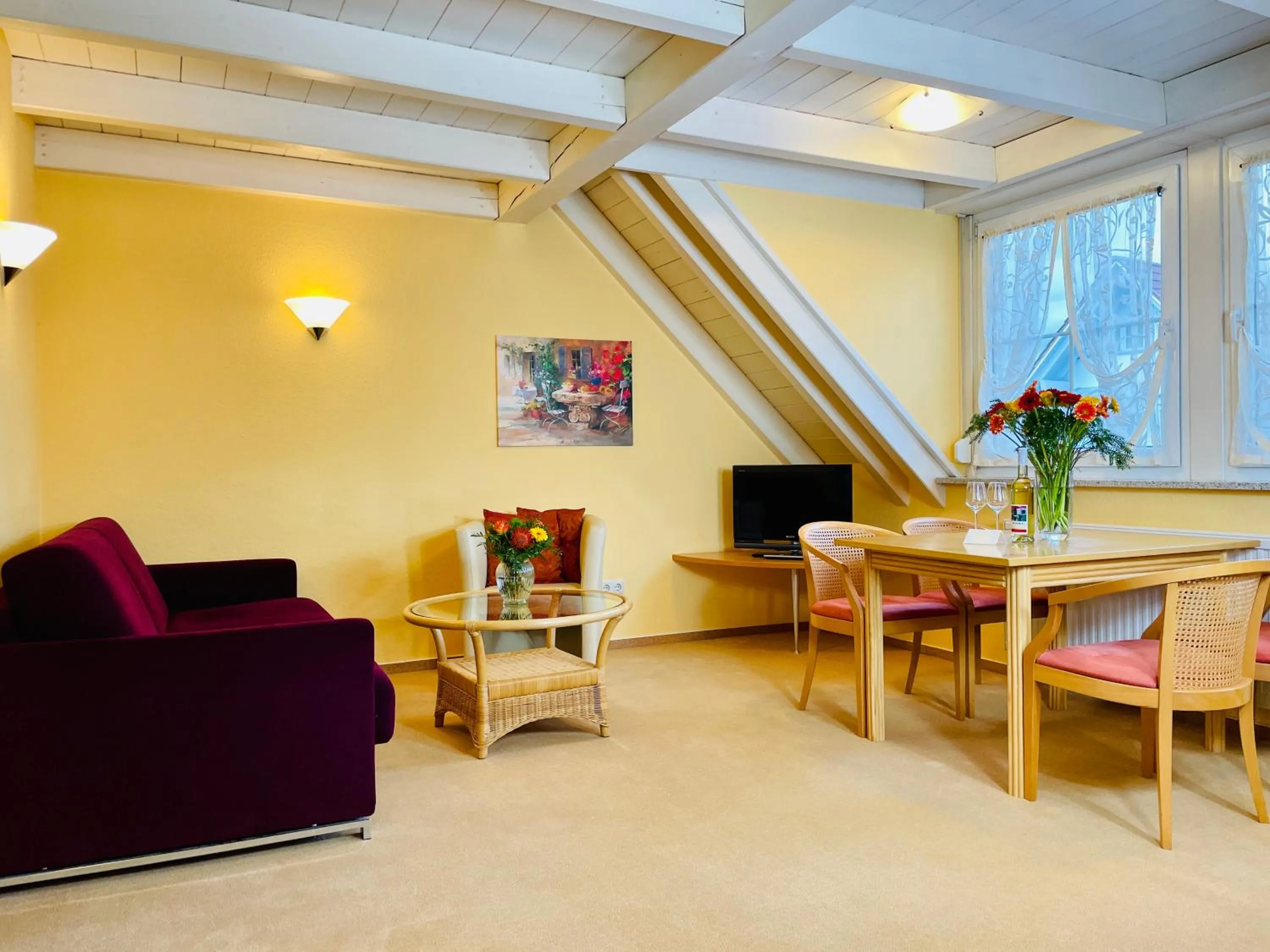 TV and multimedia in Im Winkel Appartements und Zimmer