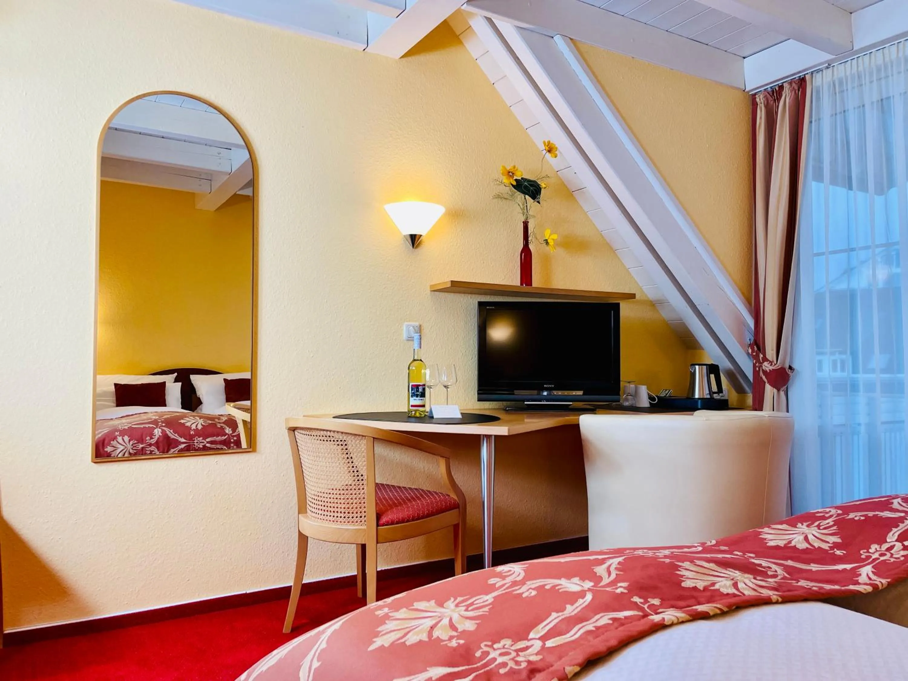 Photo of the whole room, Bed in Im Winkel Appartements und Zimmer