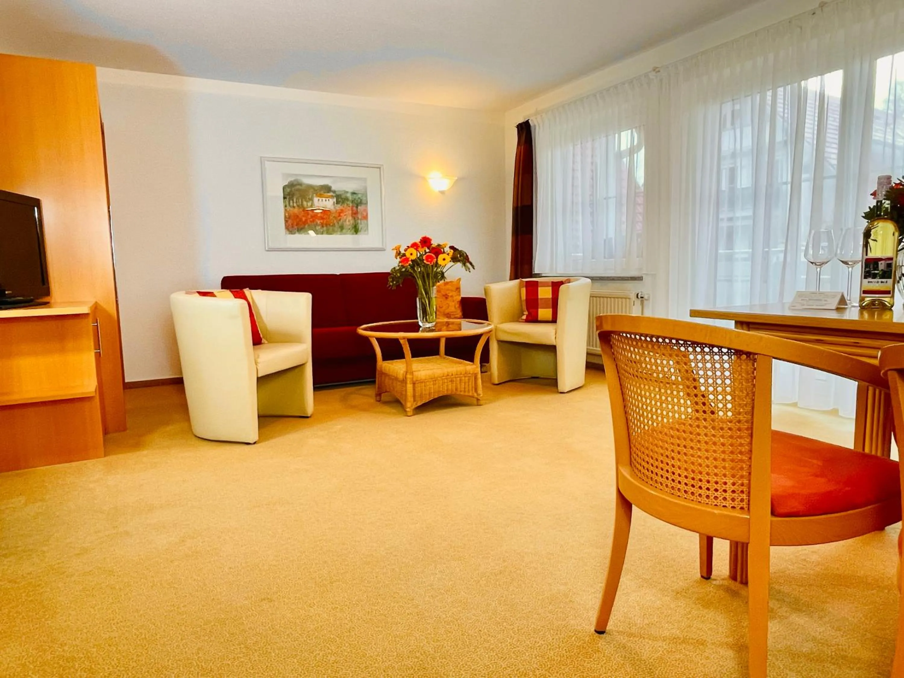 TV and multimedia in Im Winkel Appartements und Zimmer