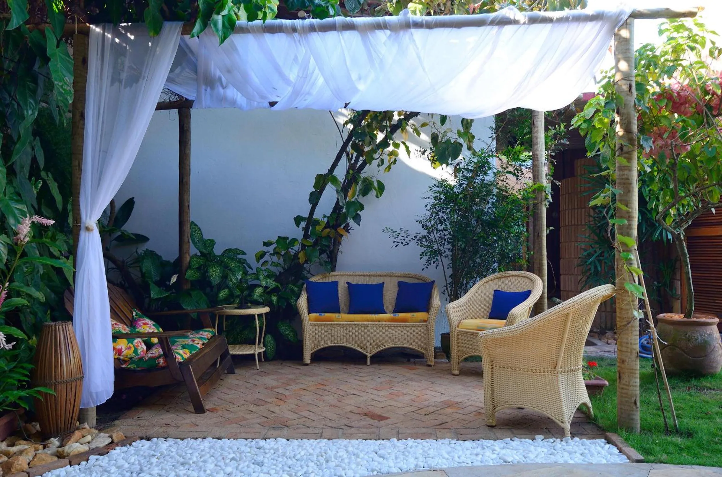 Garden in Pousada Casa de Maria