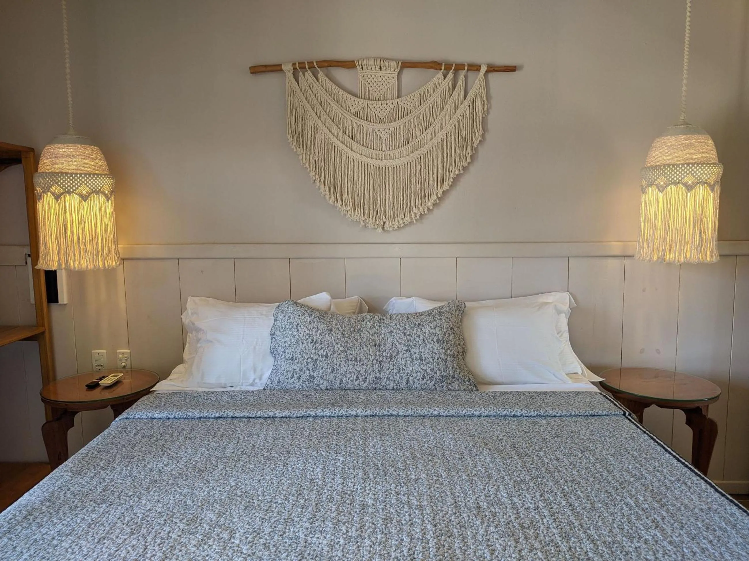 Bed in Pousada Casa de Maria