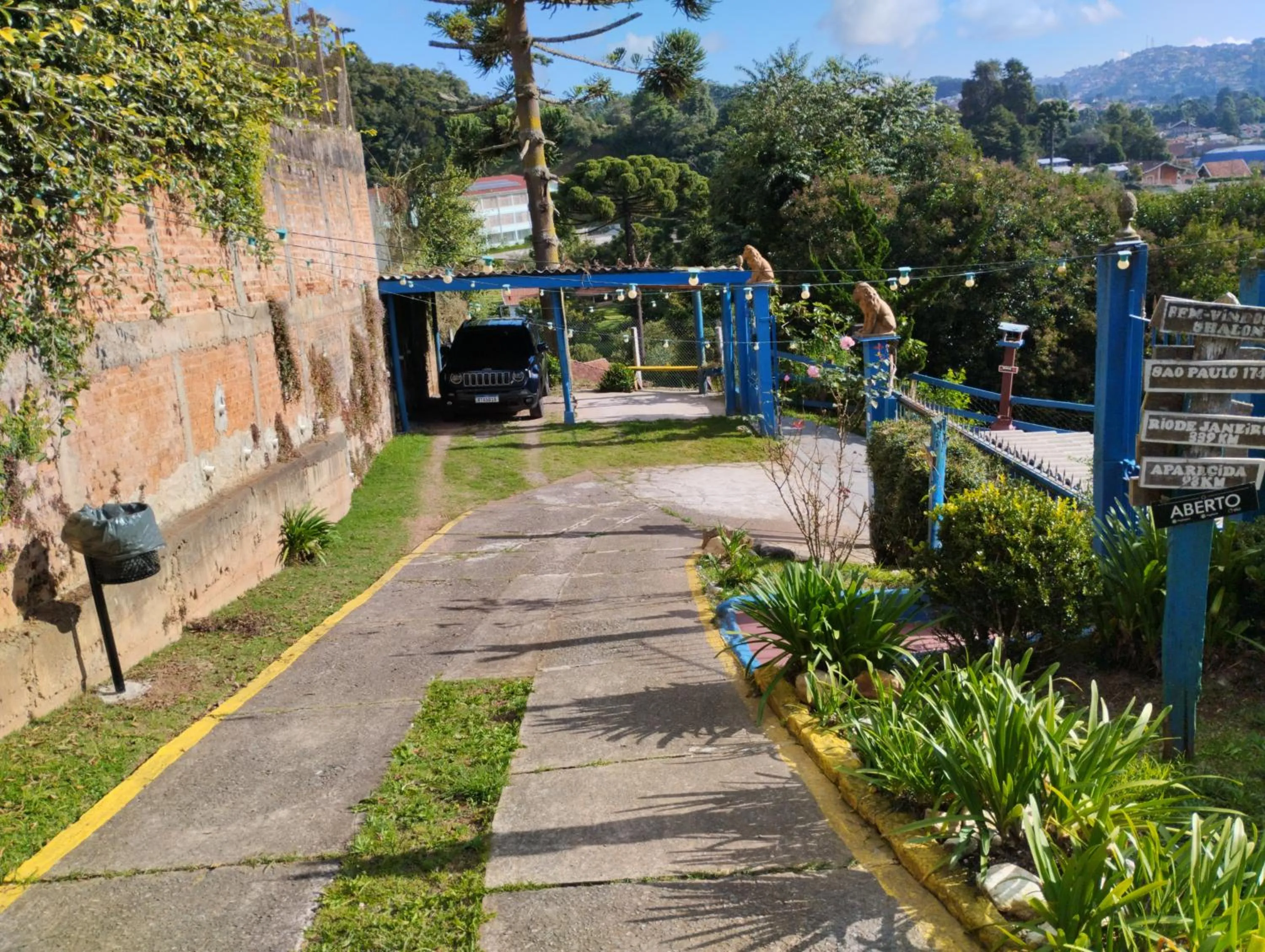 Garden in Pousada Cantinho da Mi & Teco