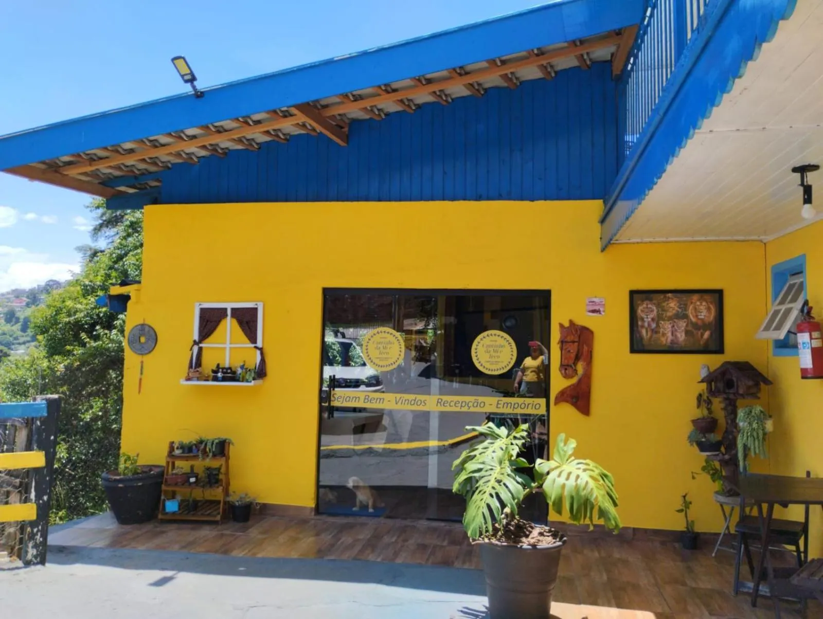 Balcony/Terrace in Pousada Cantinho da Mi & Teco