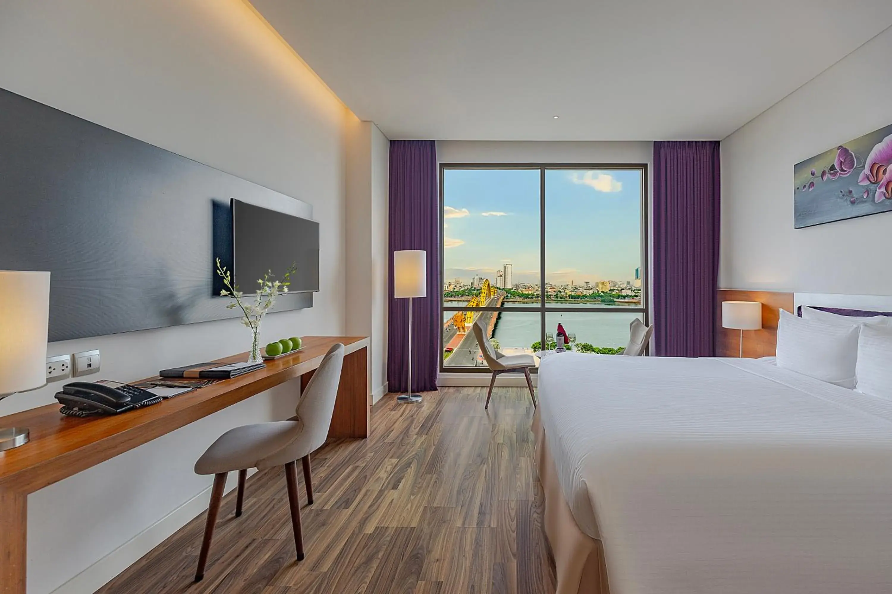 View (from property/room), Bed in Vanda Hotel View (from property/room), Bed in Vanda Hotel