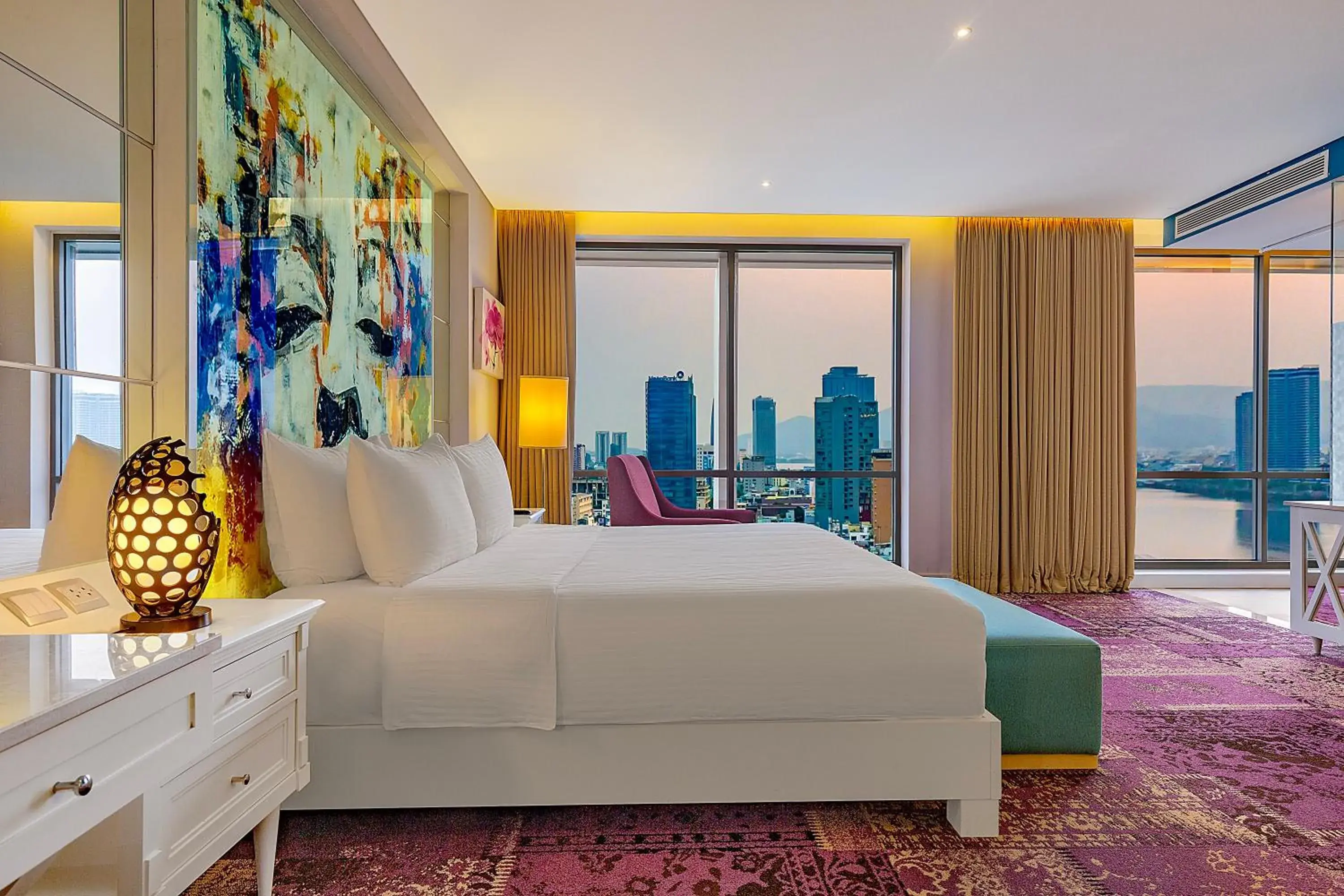 Bed in Vanda Hotel Bed in Vanda Hotel