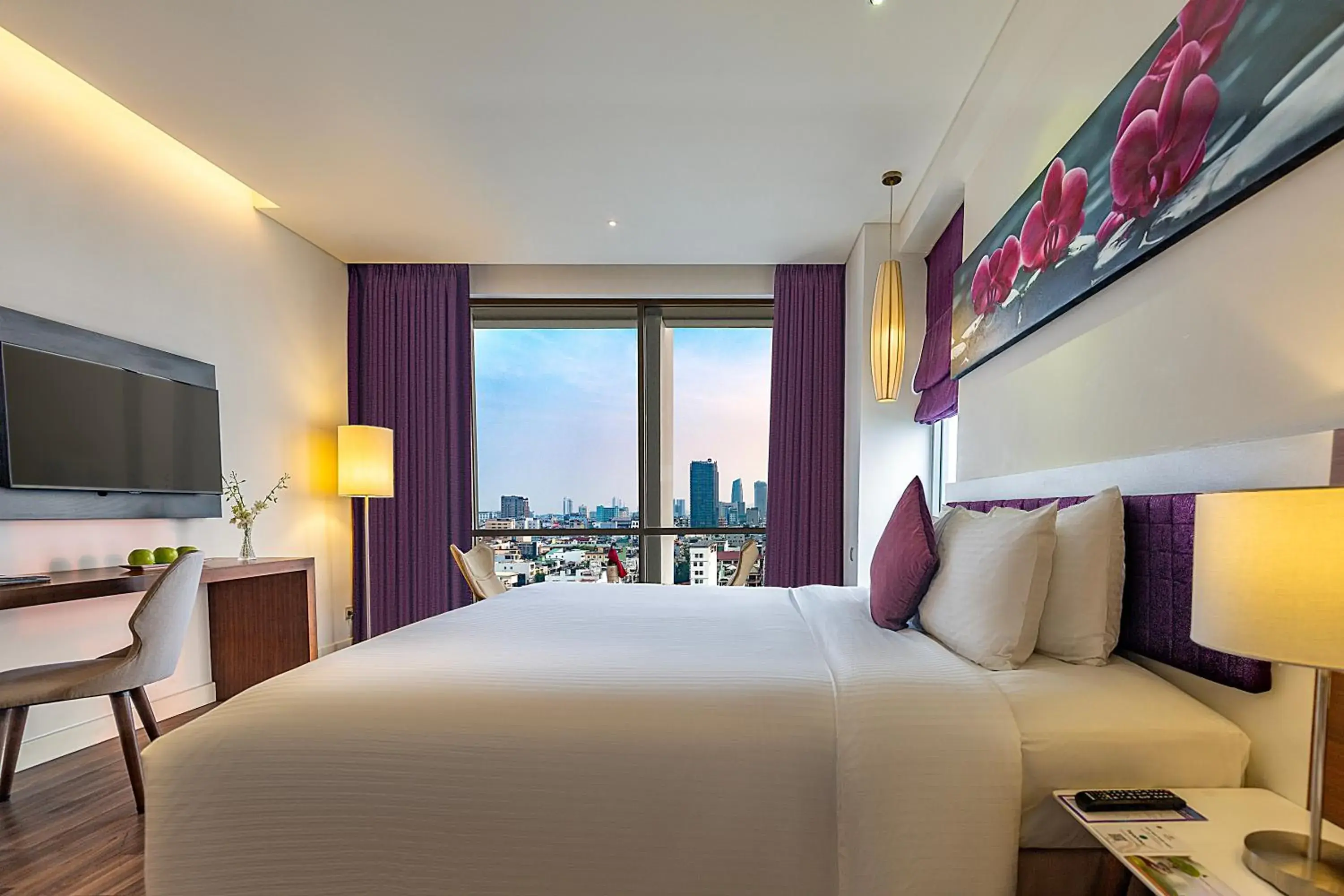 Bed in Vanda Hotel Bed in Vanda Hotel