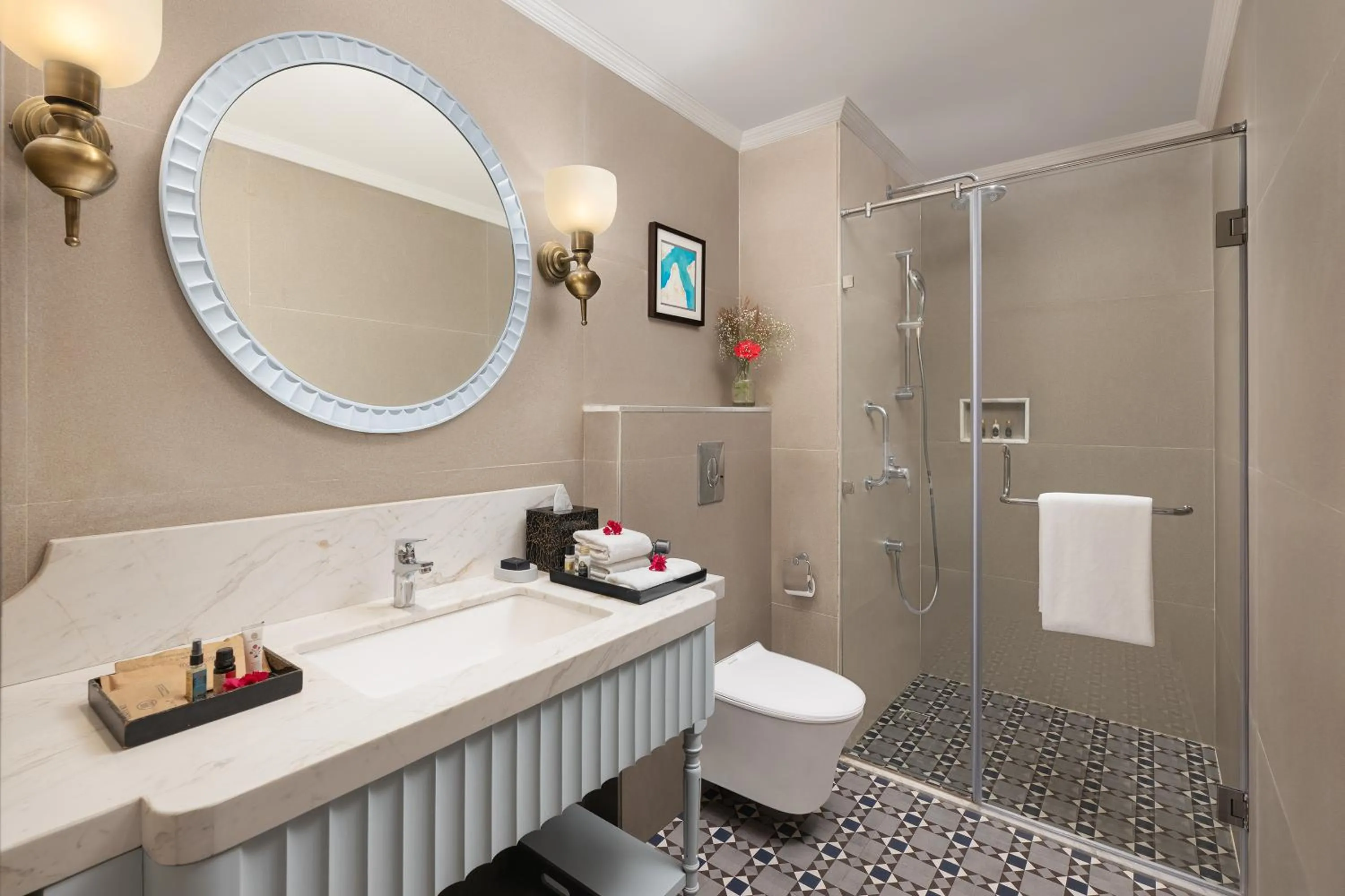 Bathroom in Naukuchia House, Naukuchiatal - IHCL SeleQtions