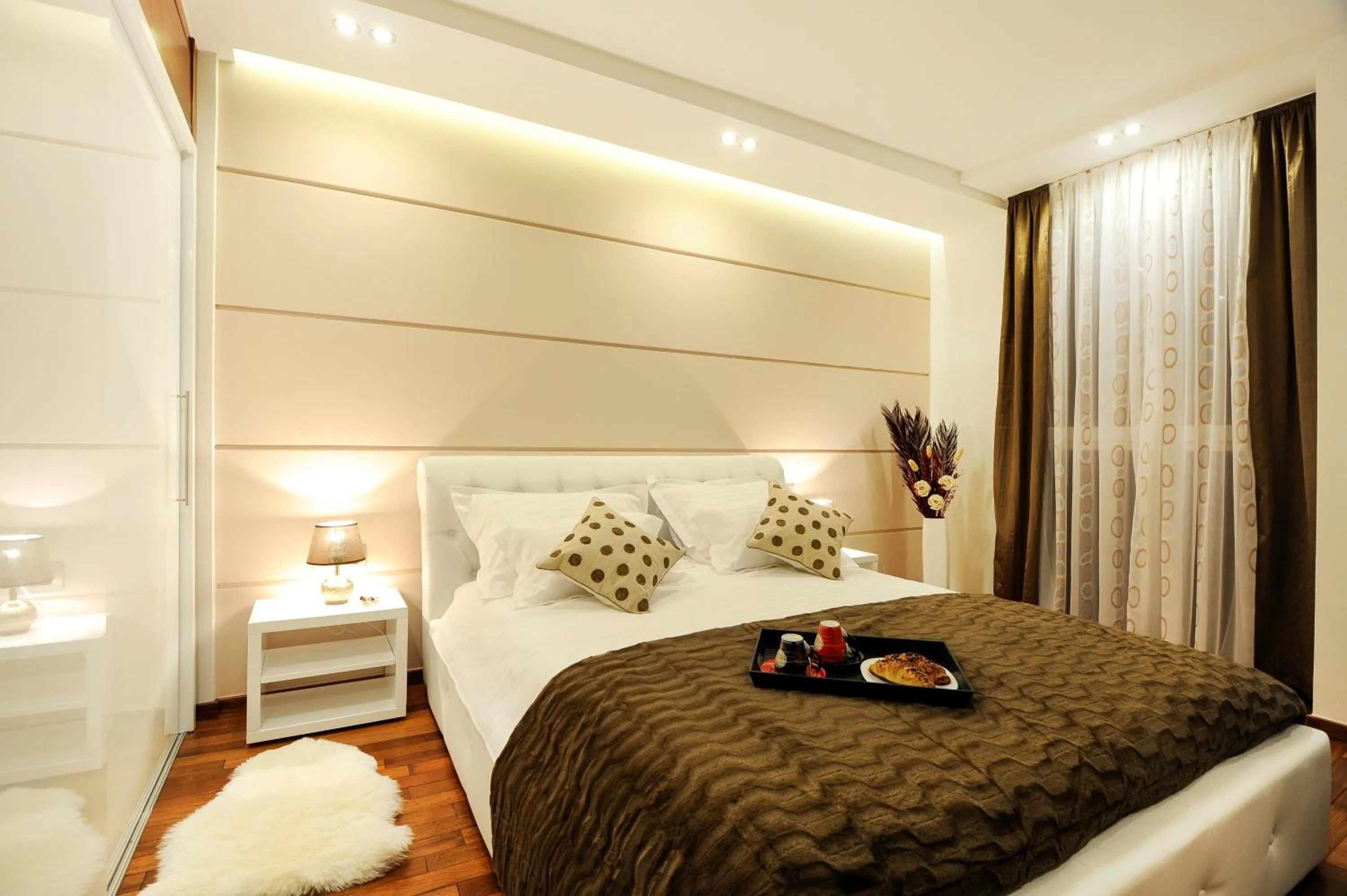 Photo of the whole room, Bed in Main Street Studio and Rooms