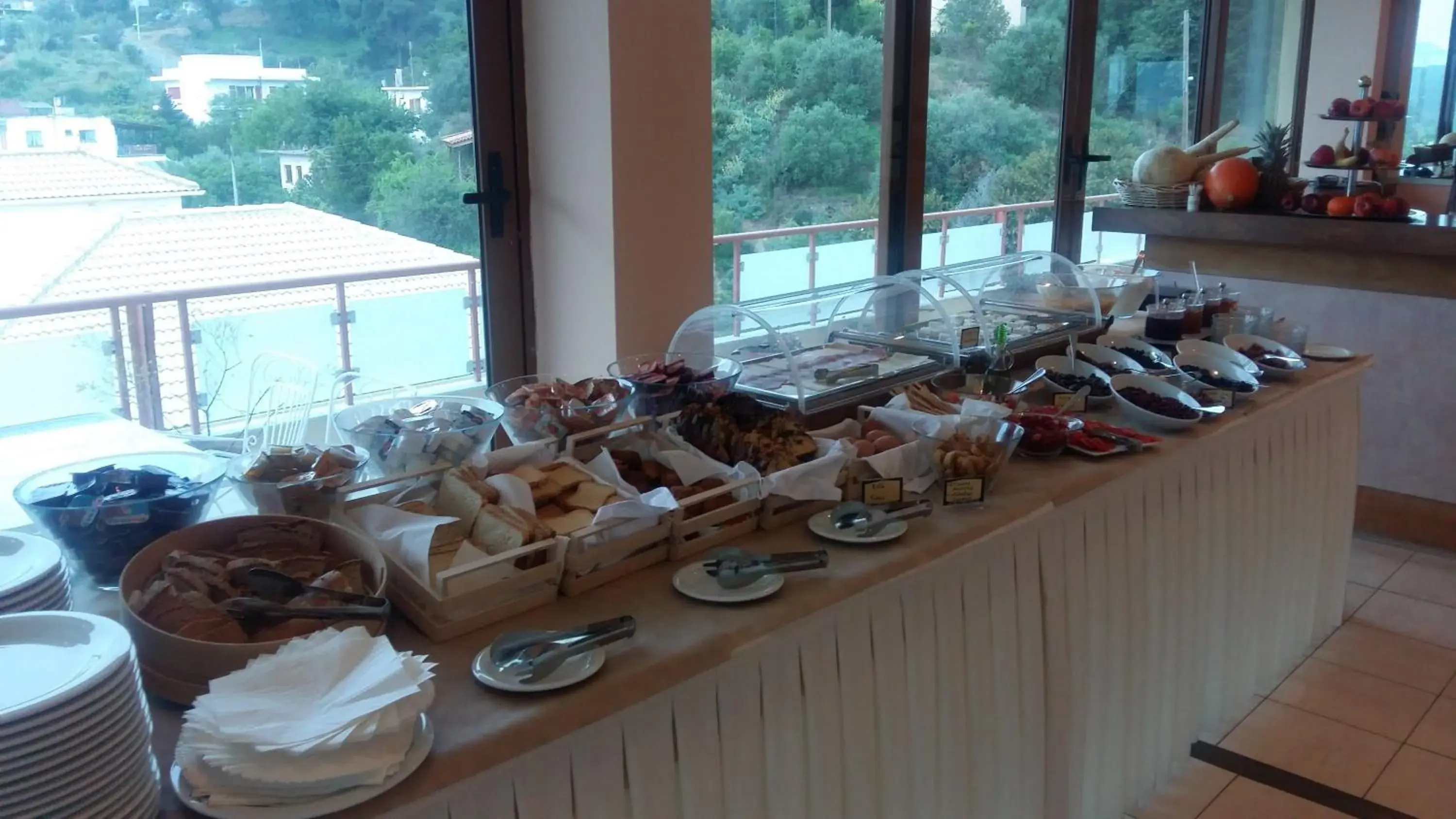 Breakfast in Neda Hotel Breakfast in Neda Hotel