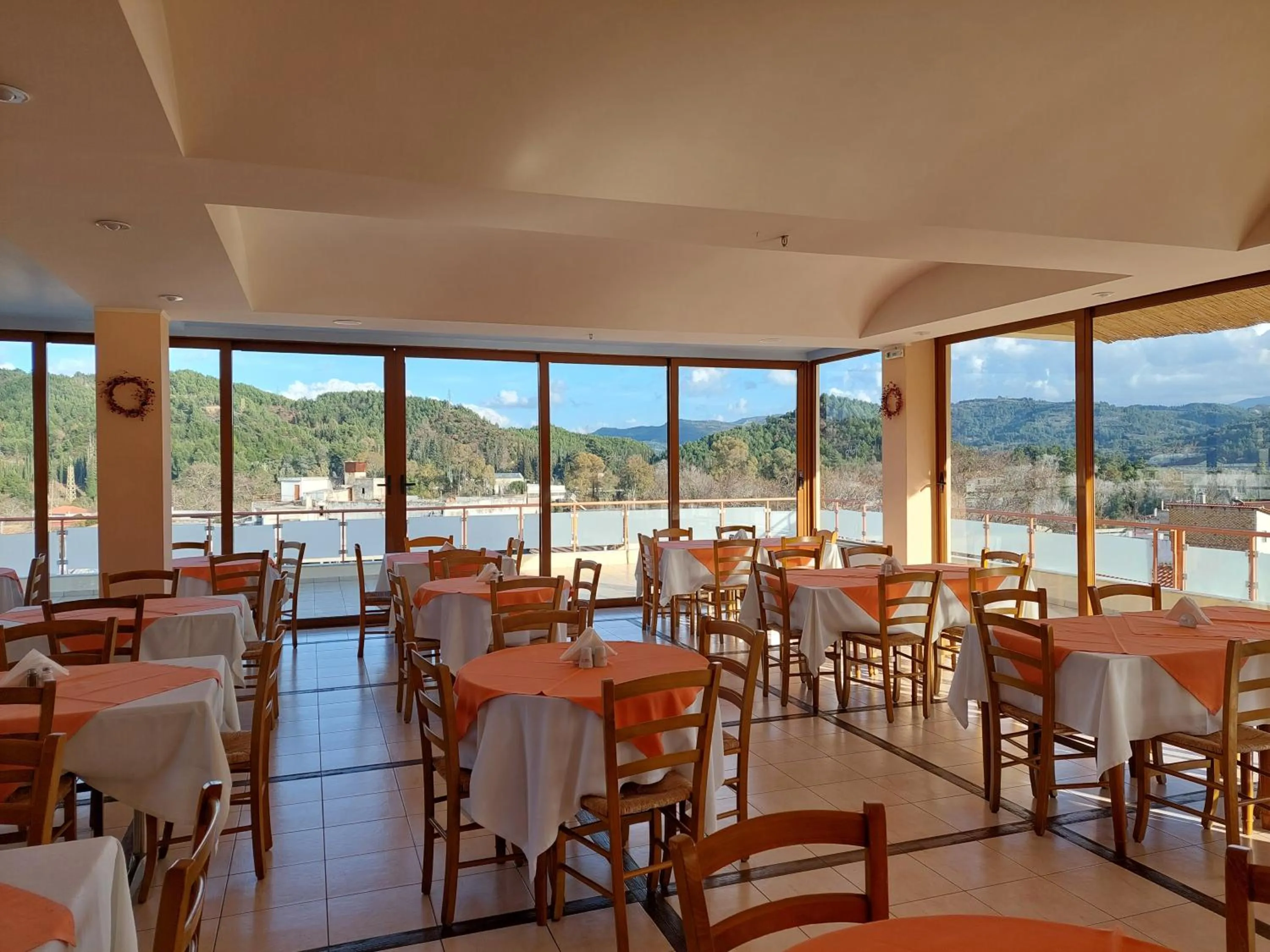 Breakfast in Neda Hotel