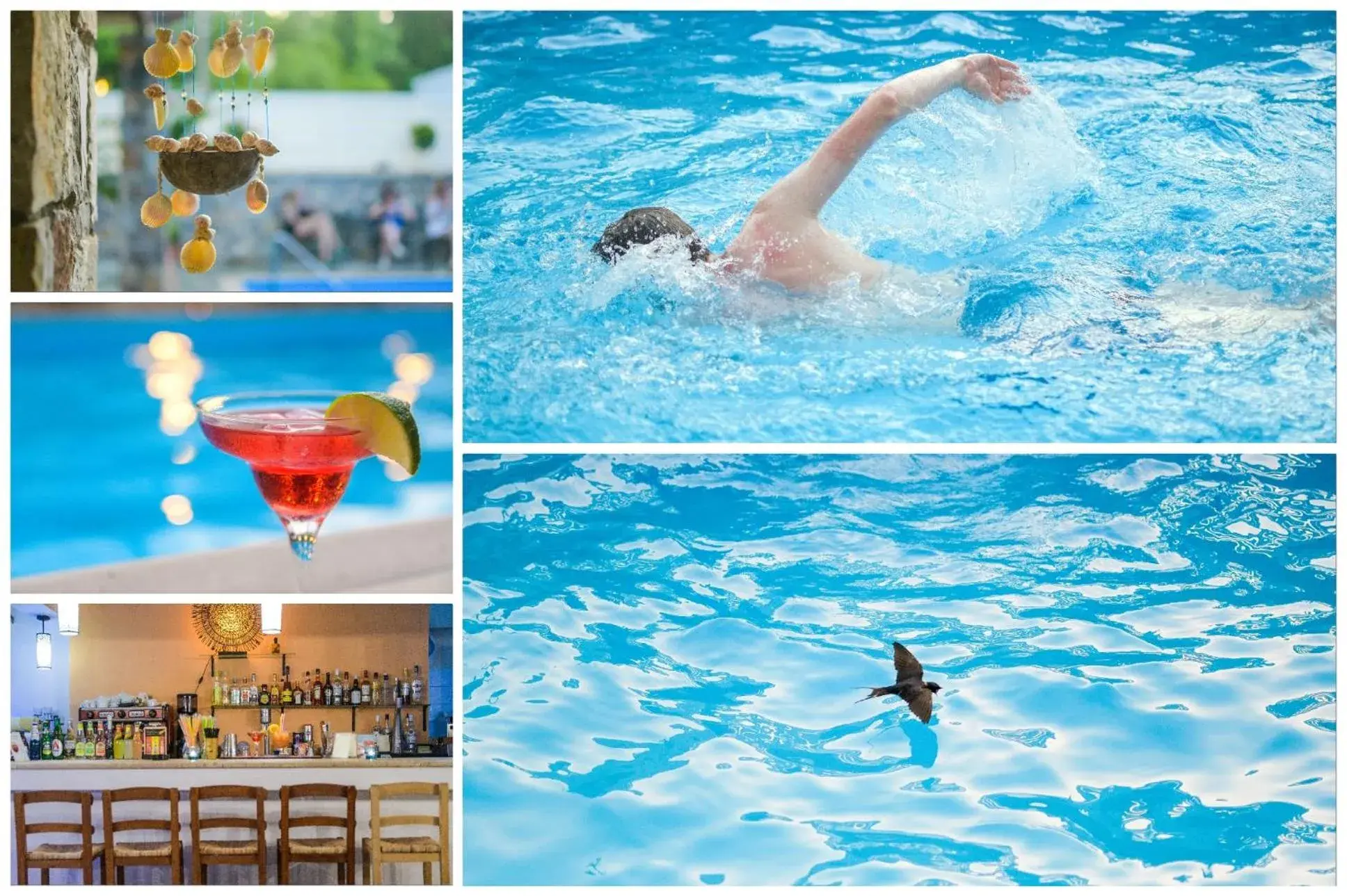 Swimming pool in Neda Hotel Swimming pool in Neda Hotel